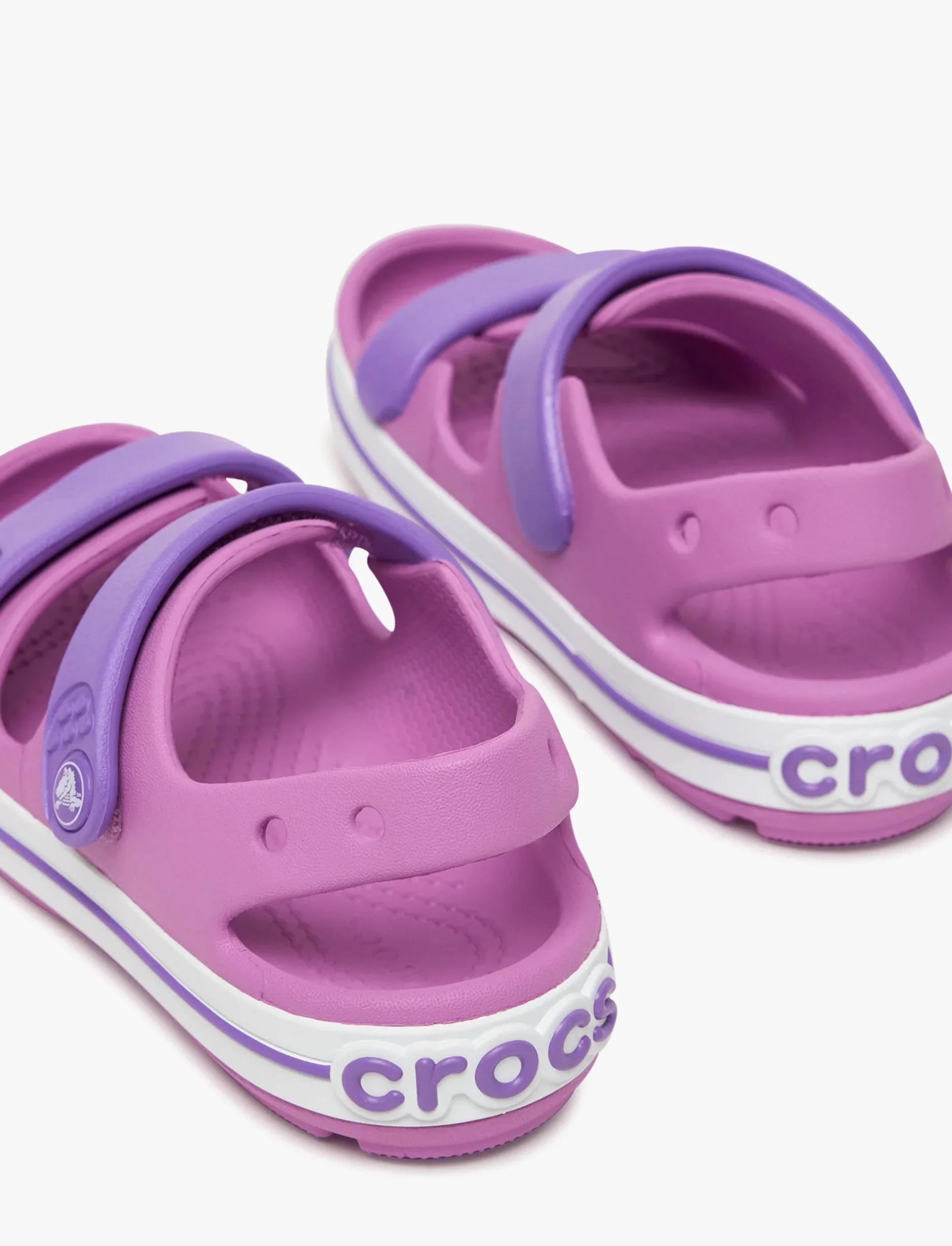 Crocs Crocband Cruiser Sandal T - סנדלי קרוקבנד לילדים בצבע ורוד מידות קטנות - Image 6