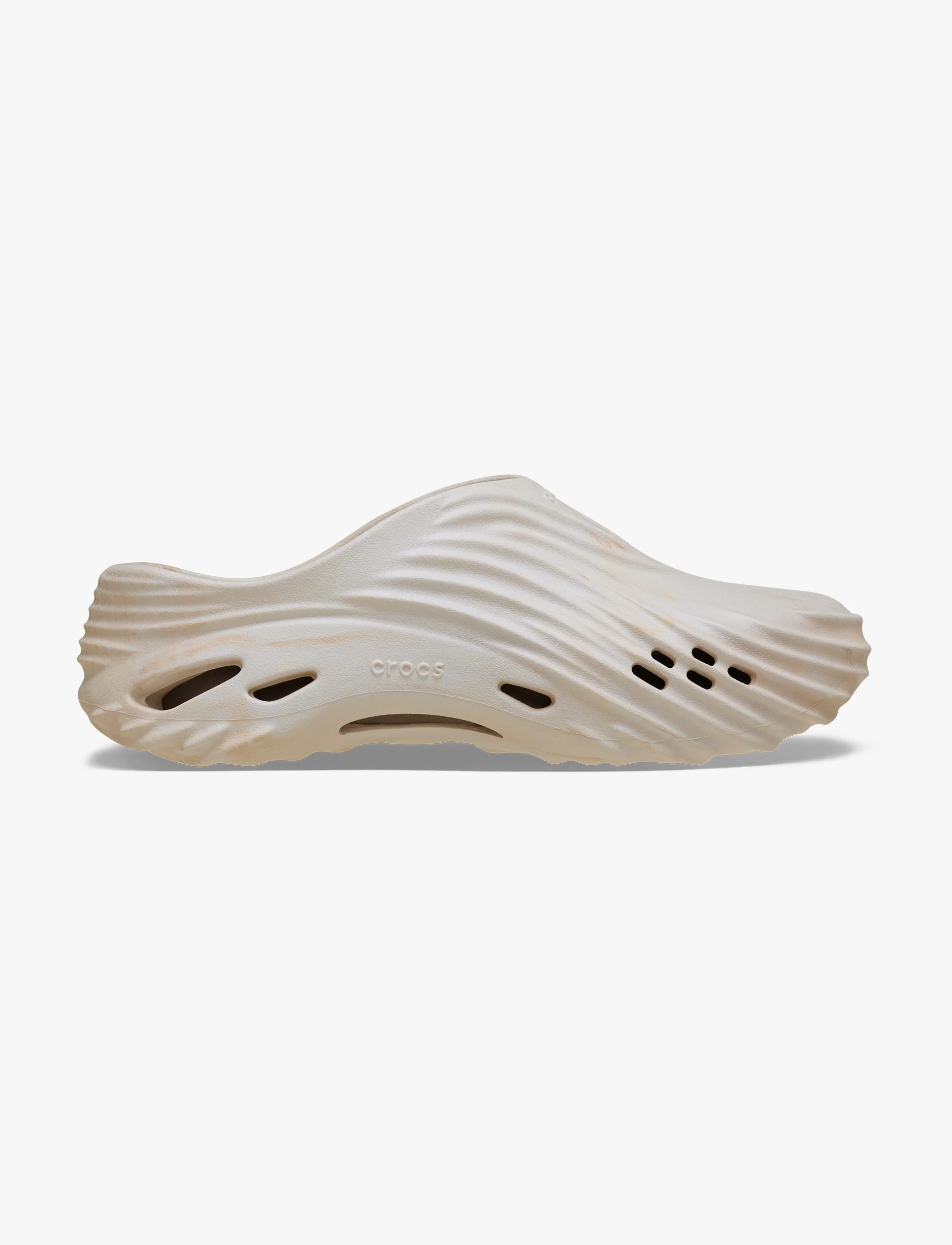 Crocs Echo Marbled Wave - כפכפי קרוקס אקו קלוג בצבע בון/מולטי - Image 2