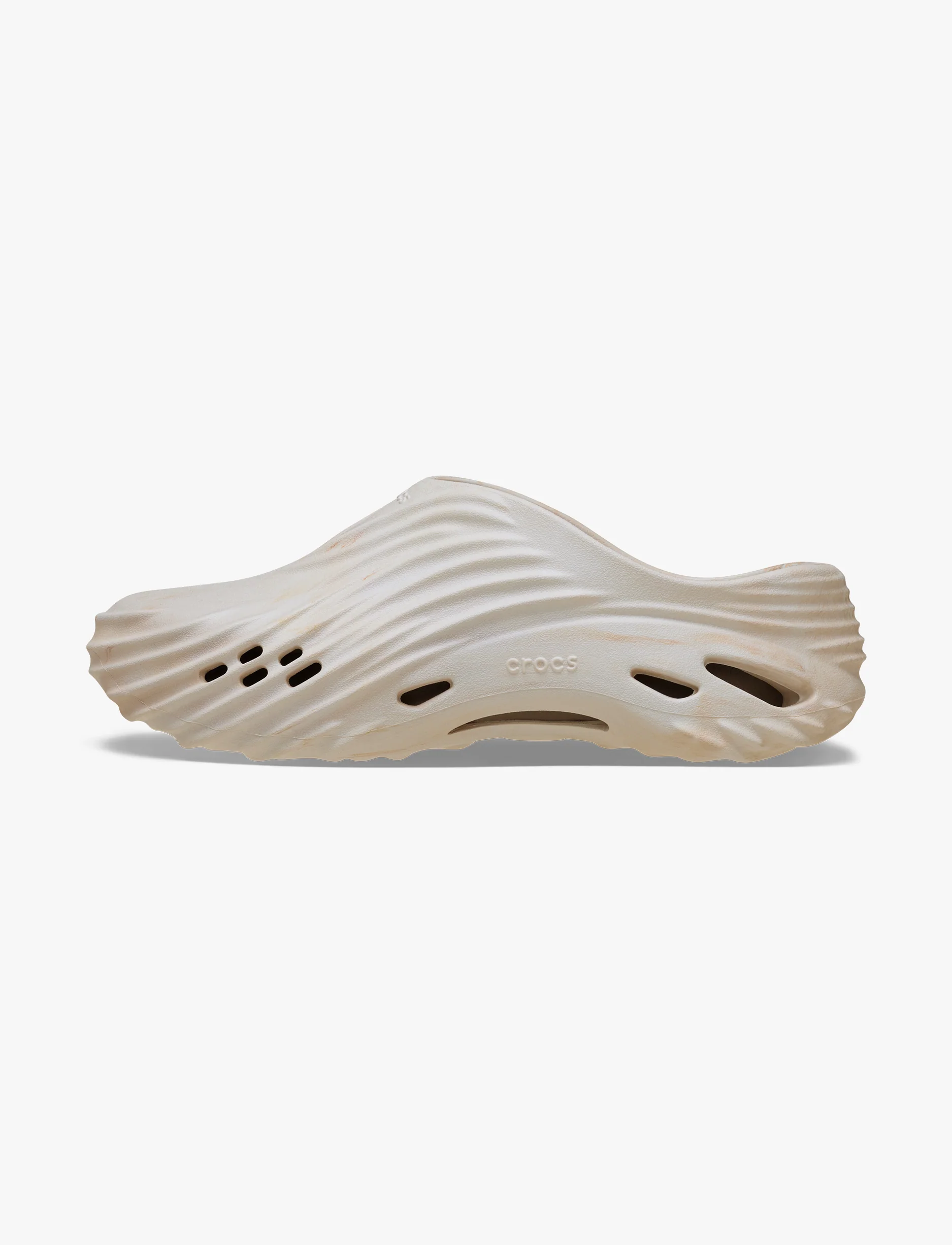 Crocs Echo Marbled Wave - כפכפי קרוקס אקו קלוג בצבע בון/מולטי - Image 5