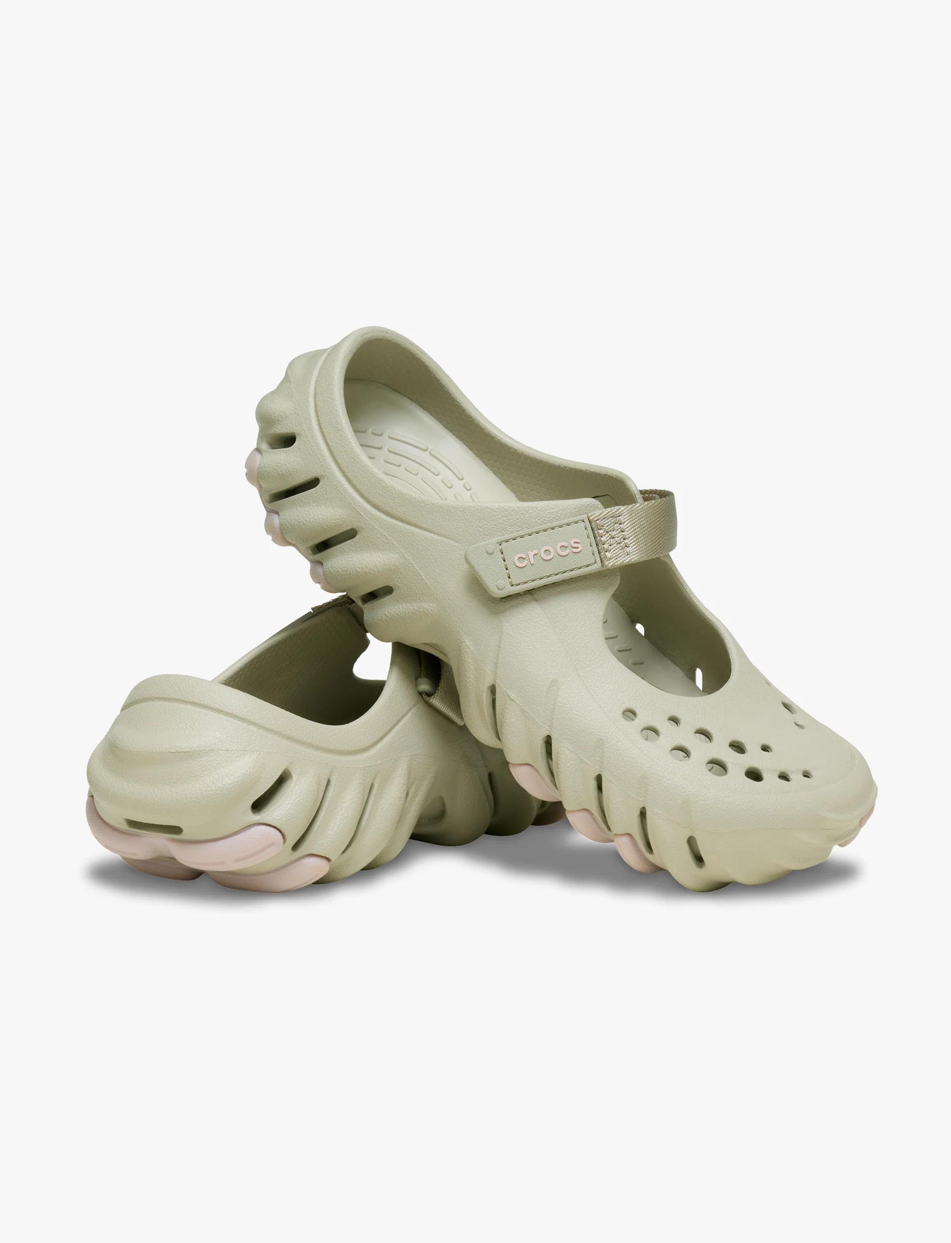 Crocs Echo Mary Jane - נעלי מרי ג'יין קרוקס לנשים בצבע מטאור - Image 3