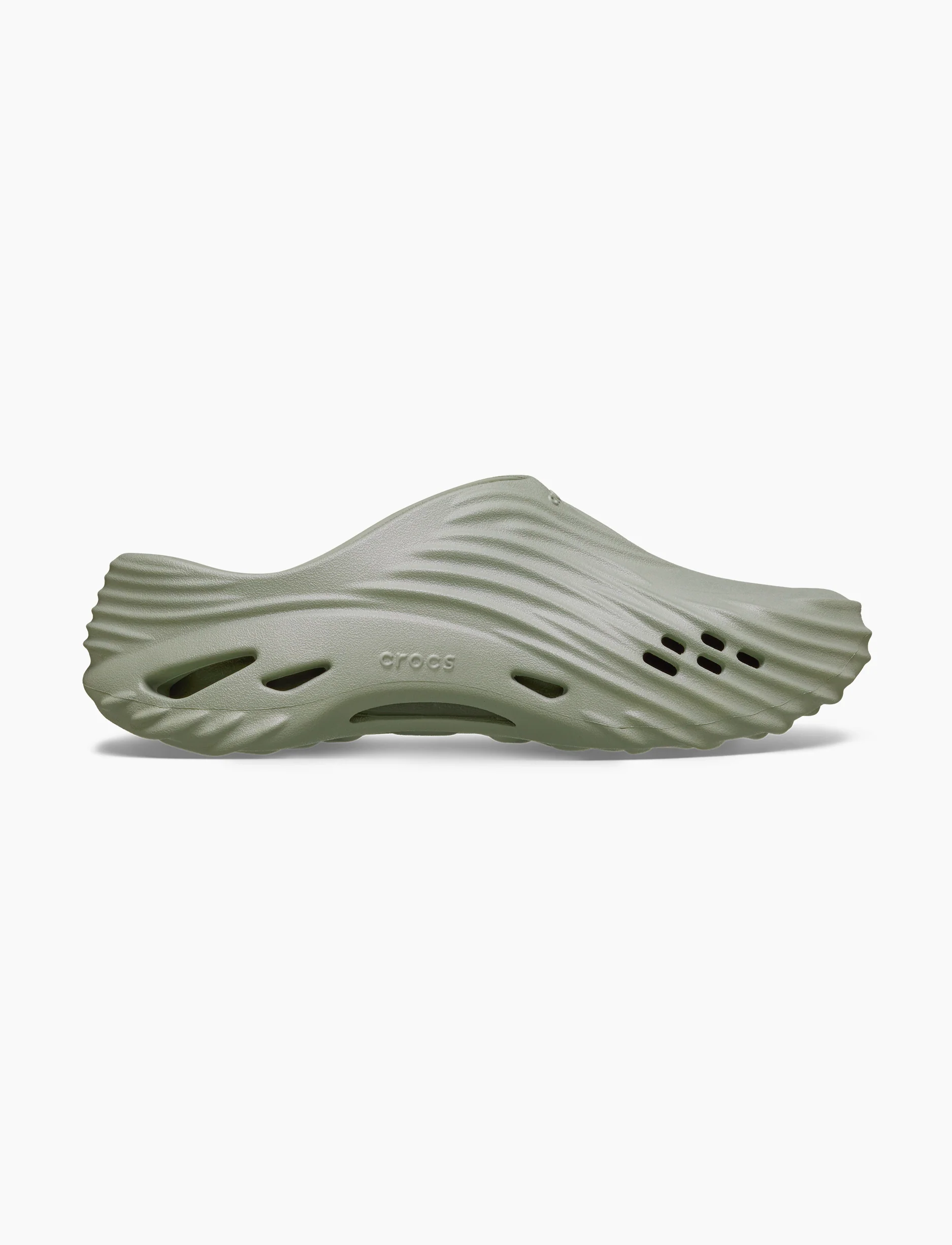Crocs Echo Wave -  כפכפי קרוקס אקו וויב בצבע אפור - Image 2