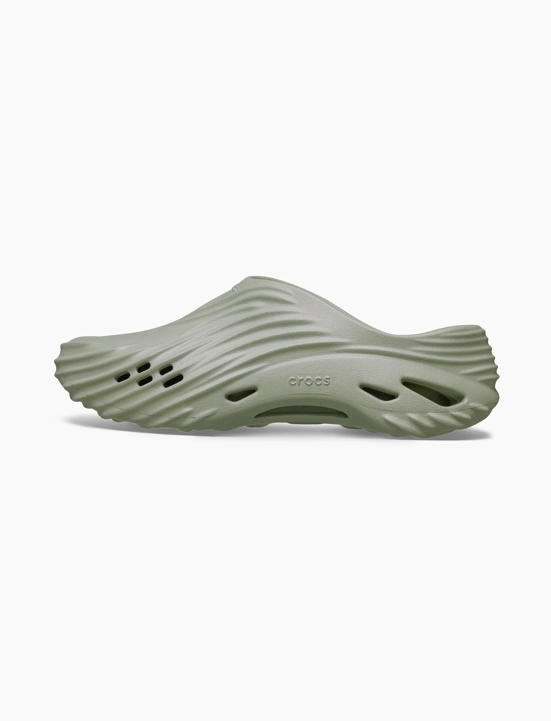 Crocs Echo Wave -  כפכפי קרוקס אקו וויב בצבע אפור - Image 5