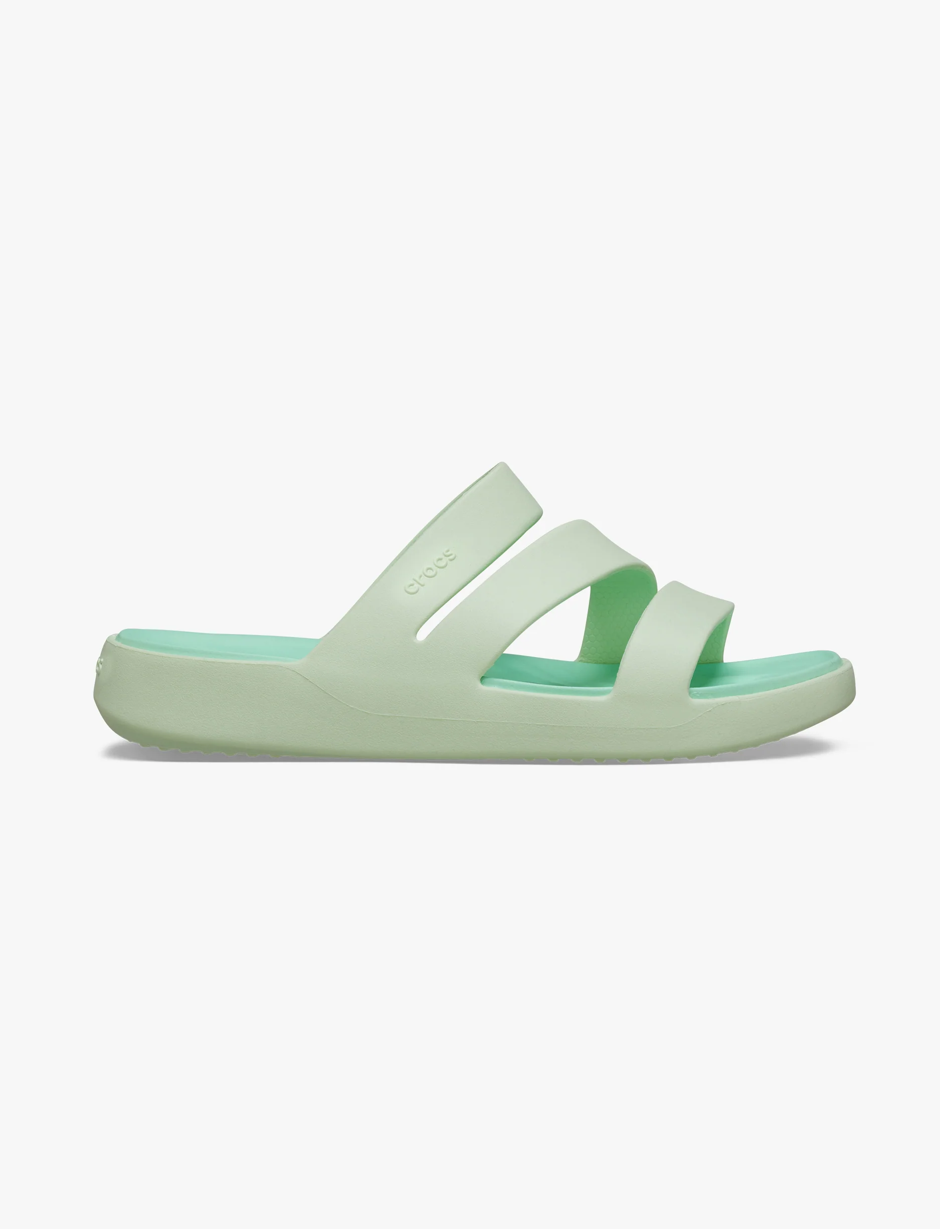 Crocs Getaway Strappy - כפכפי קרוקס לנשים בצבע ג'ייד טינט - Image 2