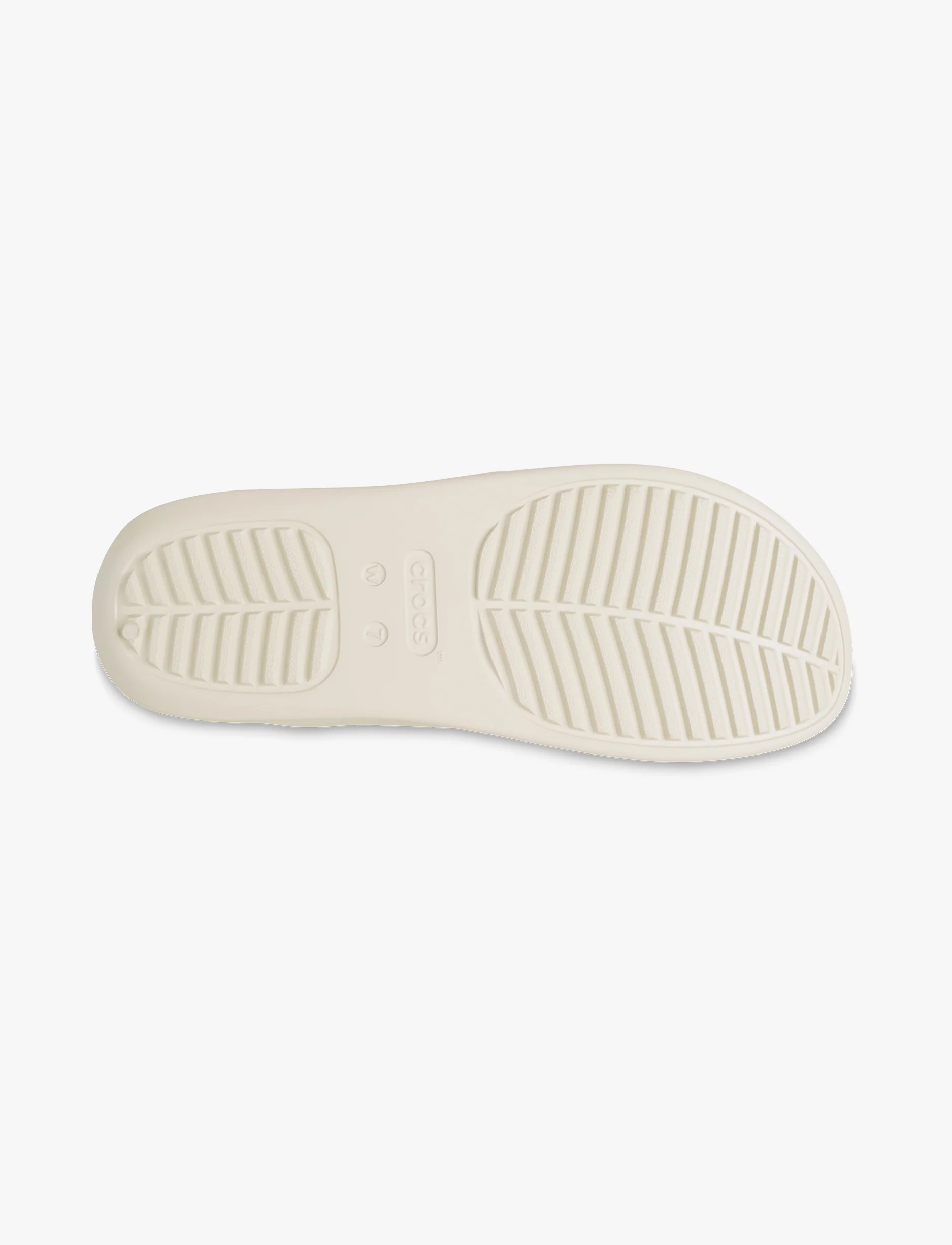 Crocs Getaway Weave Slide - כפכפי סלייד קרוקס לנשים בצבע אבן חול - Image 7