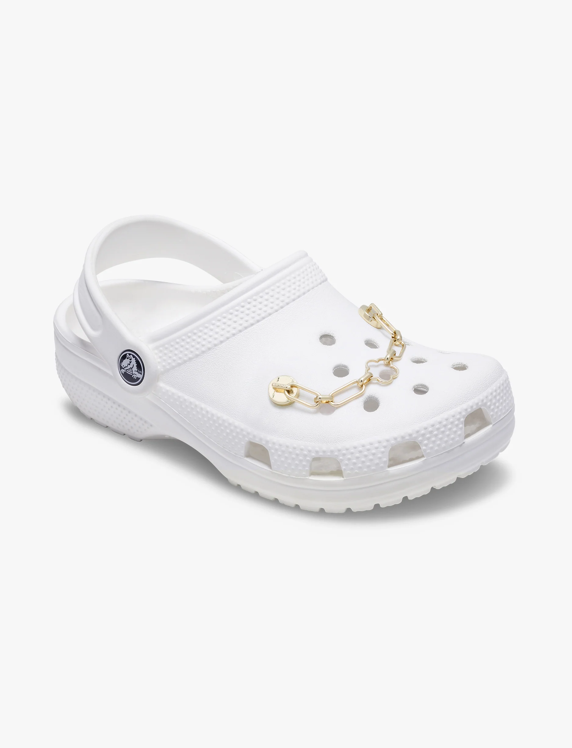 Crocs Gold Flower Chain - שרשרת ג'יביטים לקרוקס - Image 3