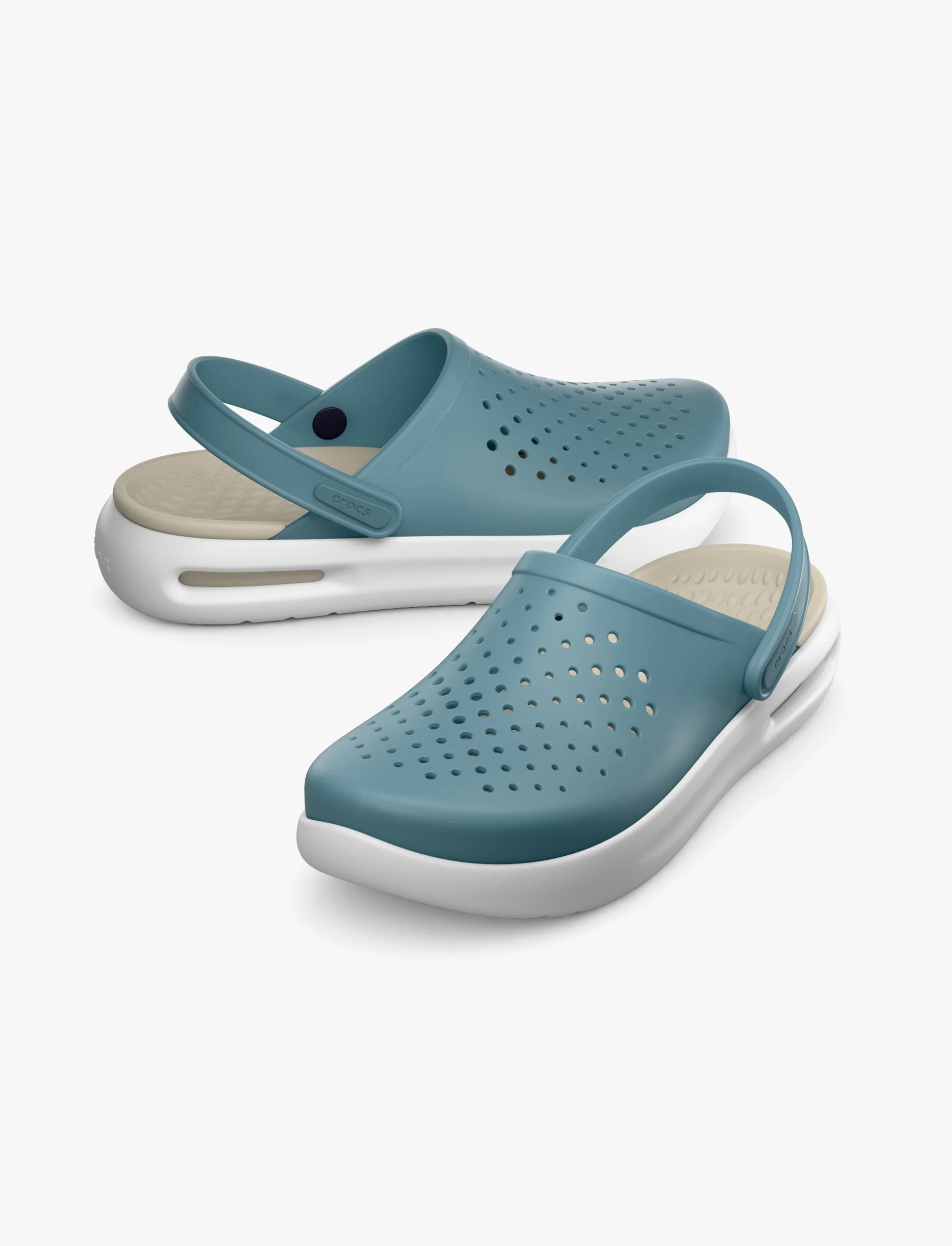 Crocs InMotion Clog - כפכפי קרוקס קלוג בצבע כחול פוג - Image 4