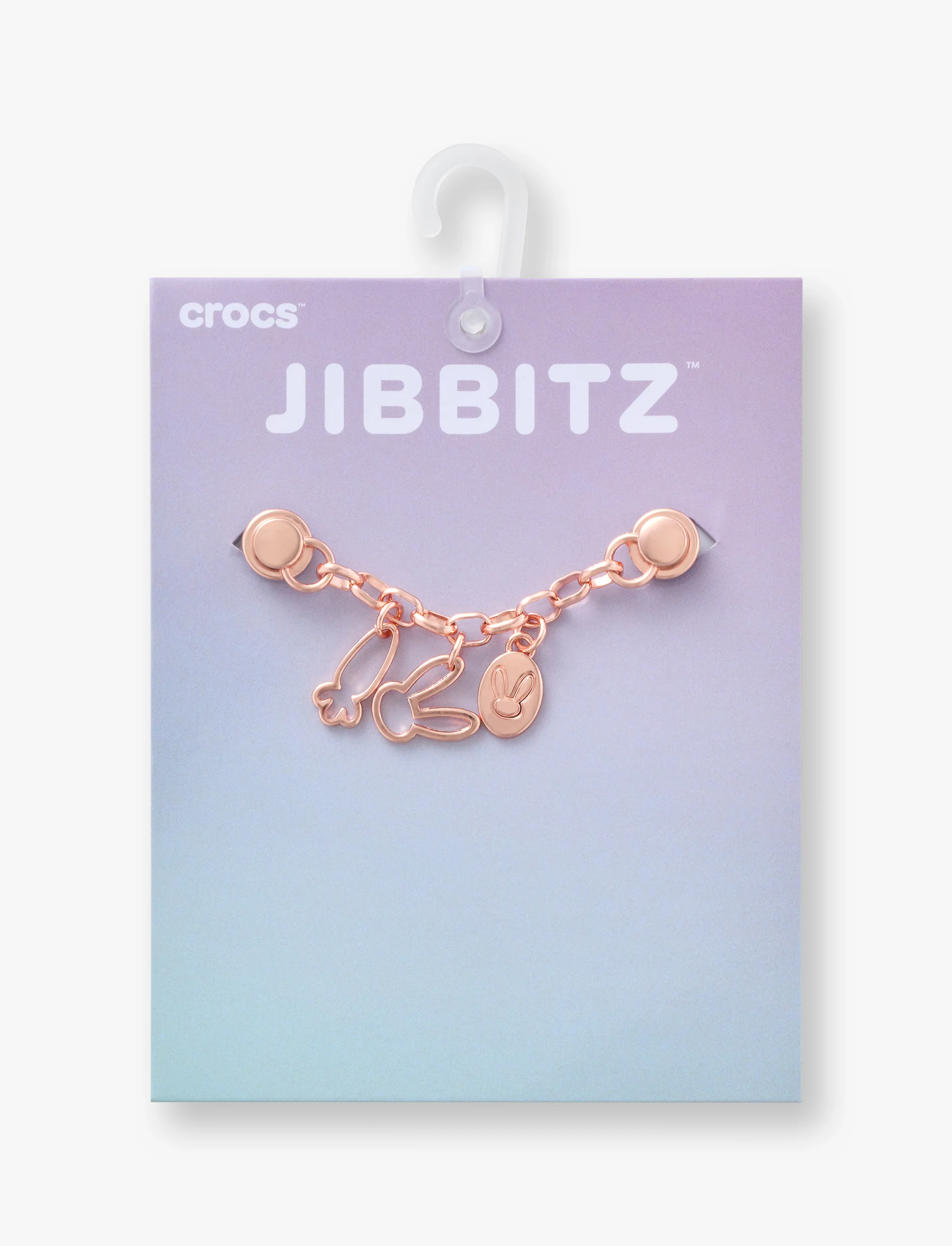 Crocs Jibbitz Bunny Gold Chain - ג'יביט קרוקס שרשרת זהב ארנב - Image 4