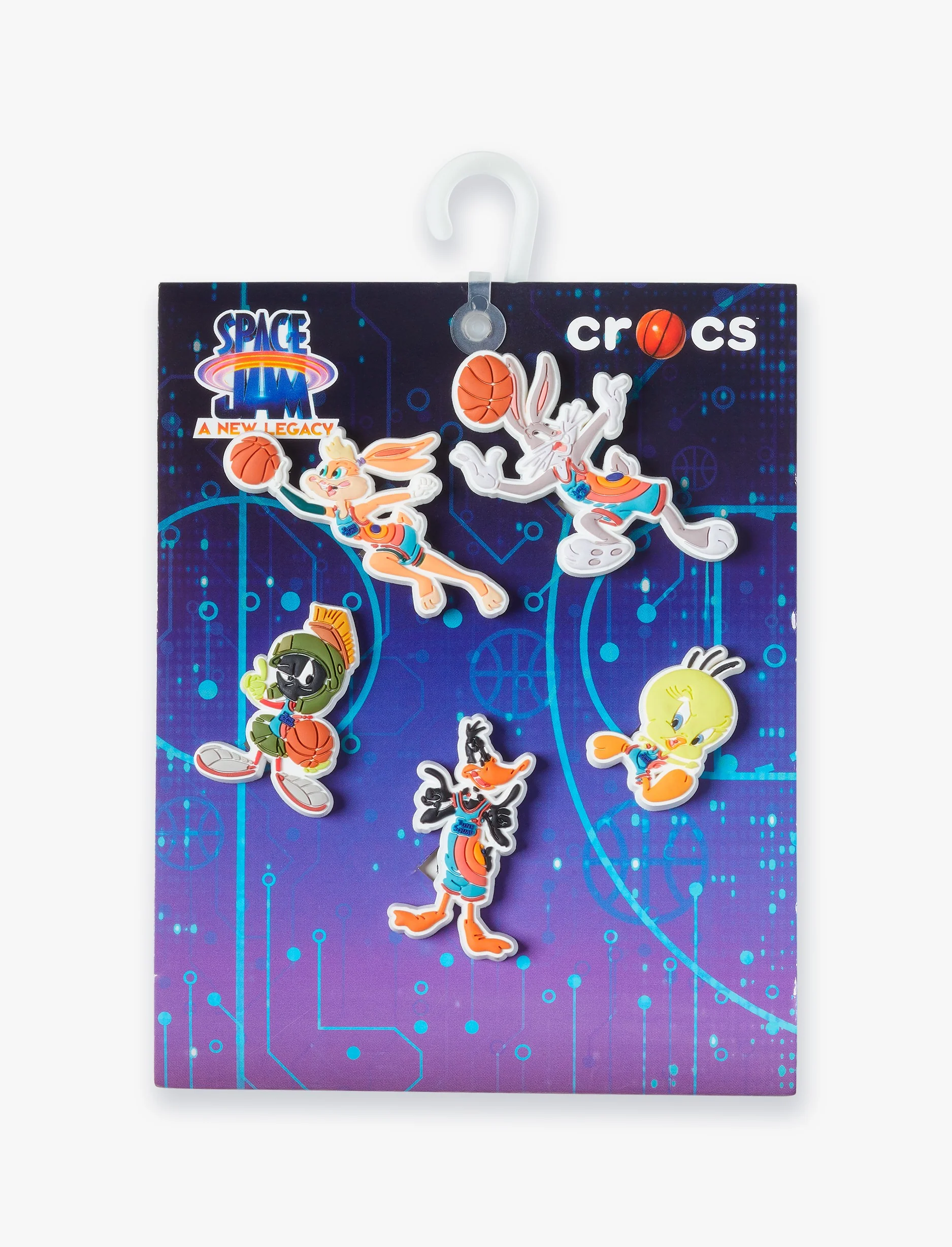 Crocs Jibbitz charms Space Jam - מארז 5 ג'יביטים קרוקס - Image 3