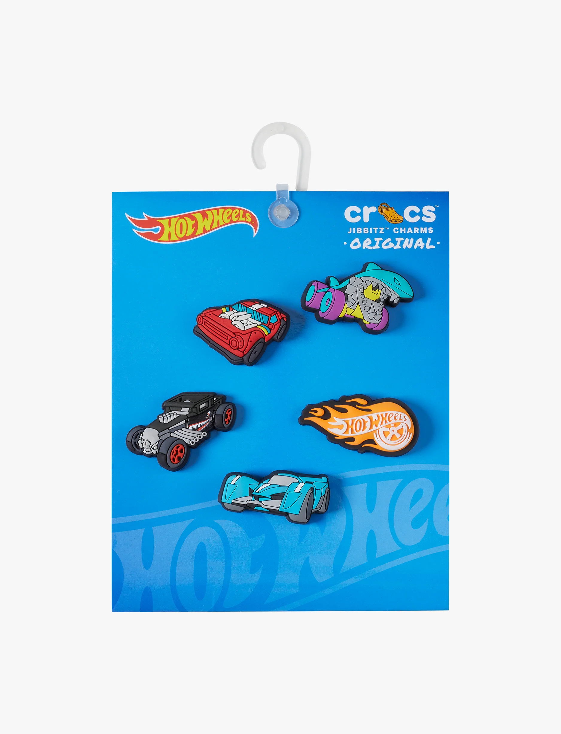 Crocs Jibbitz Hot Wheels - מארז 5 ג'יביטים קרוקס - Image 3