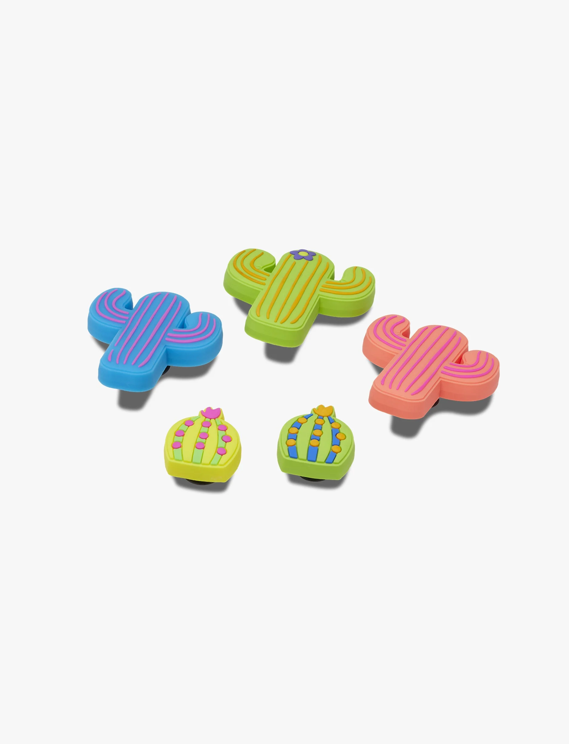 Crocs Jibbitz Lights Up Cacti - מארז 5 ג'יביטים קרוקס עם אורות - Image 3