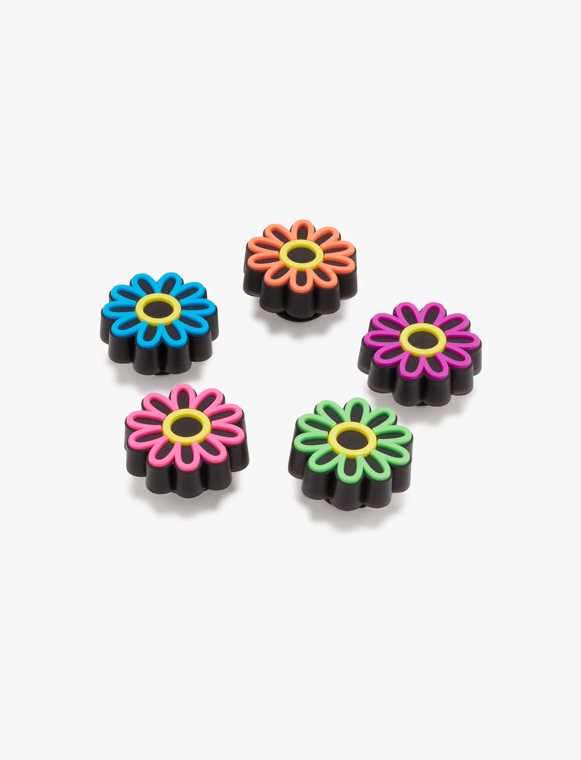 Crocs Jibbitz Lights Up Daisy - מארז 5 ג'יביטים קרוקס עם אורות - Image 3