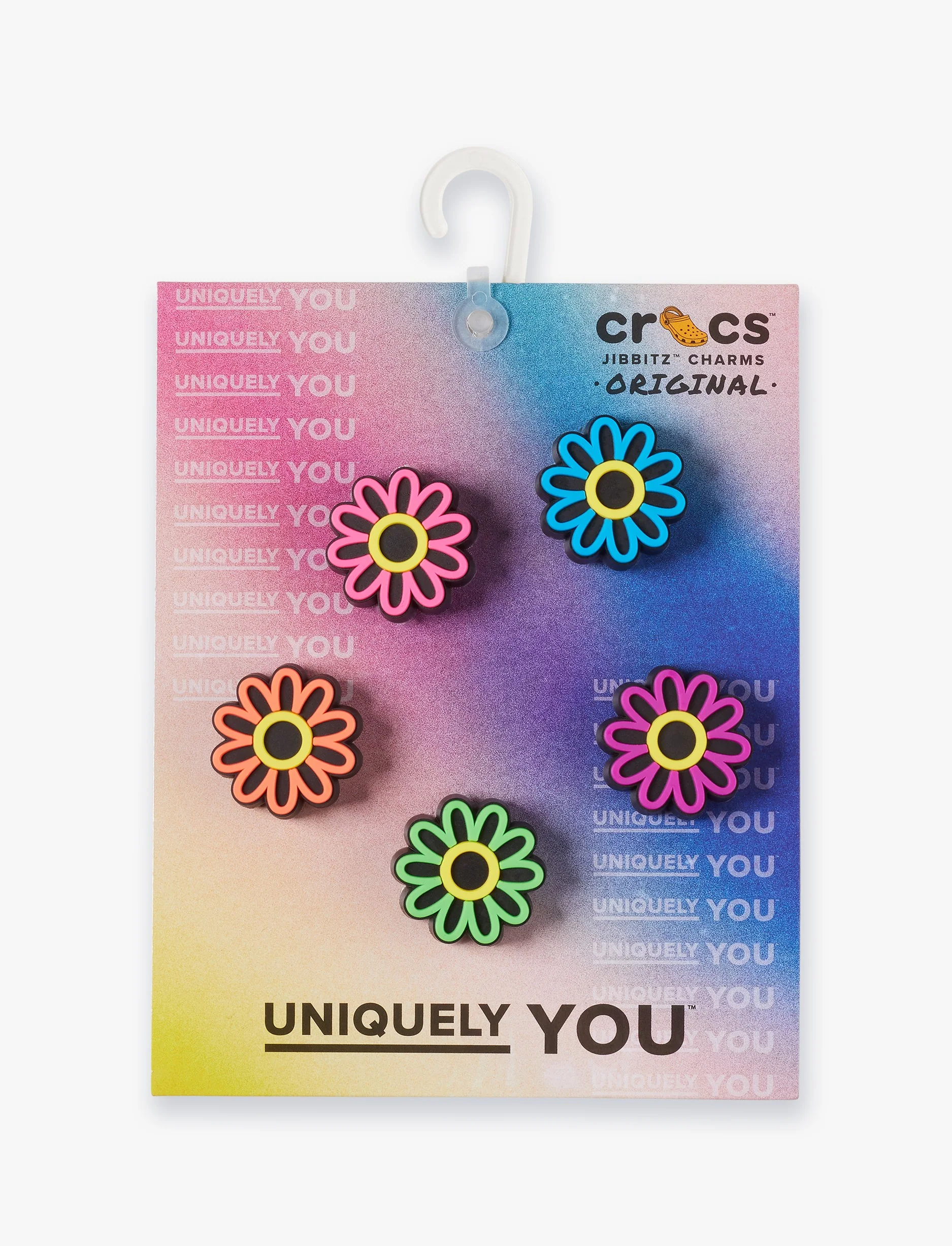 Crocs Jibbitz Lights Up Daisy - מארז 5 ג'יביטים קרוקס עם אורות - Image 4