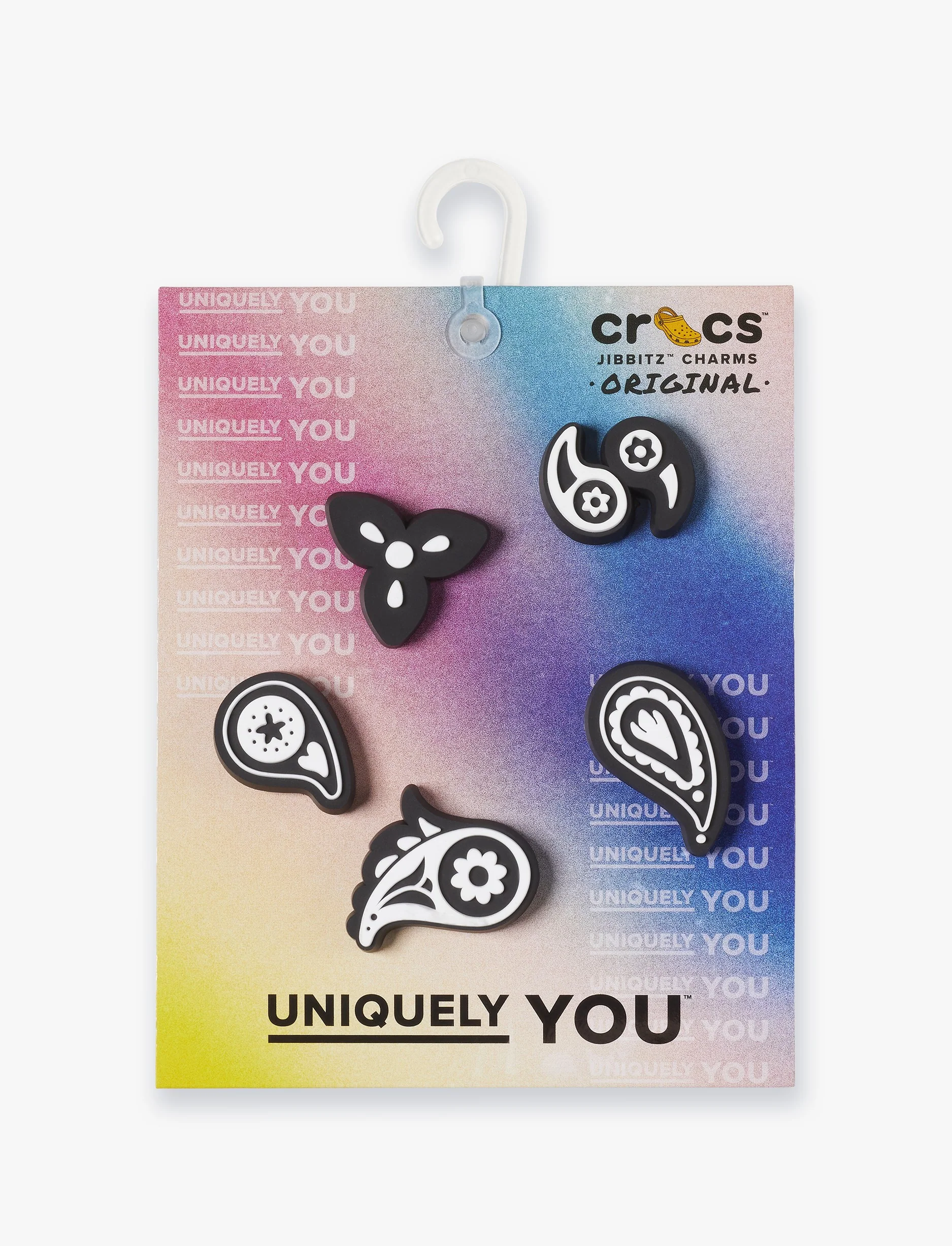 Crocs Jibbitz Paisley Bandana - מארז 5 ג'יביטים קרוקס - Image 4