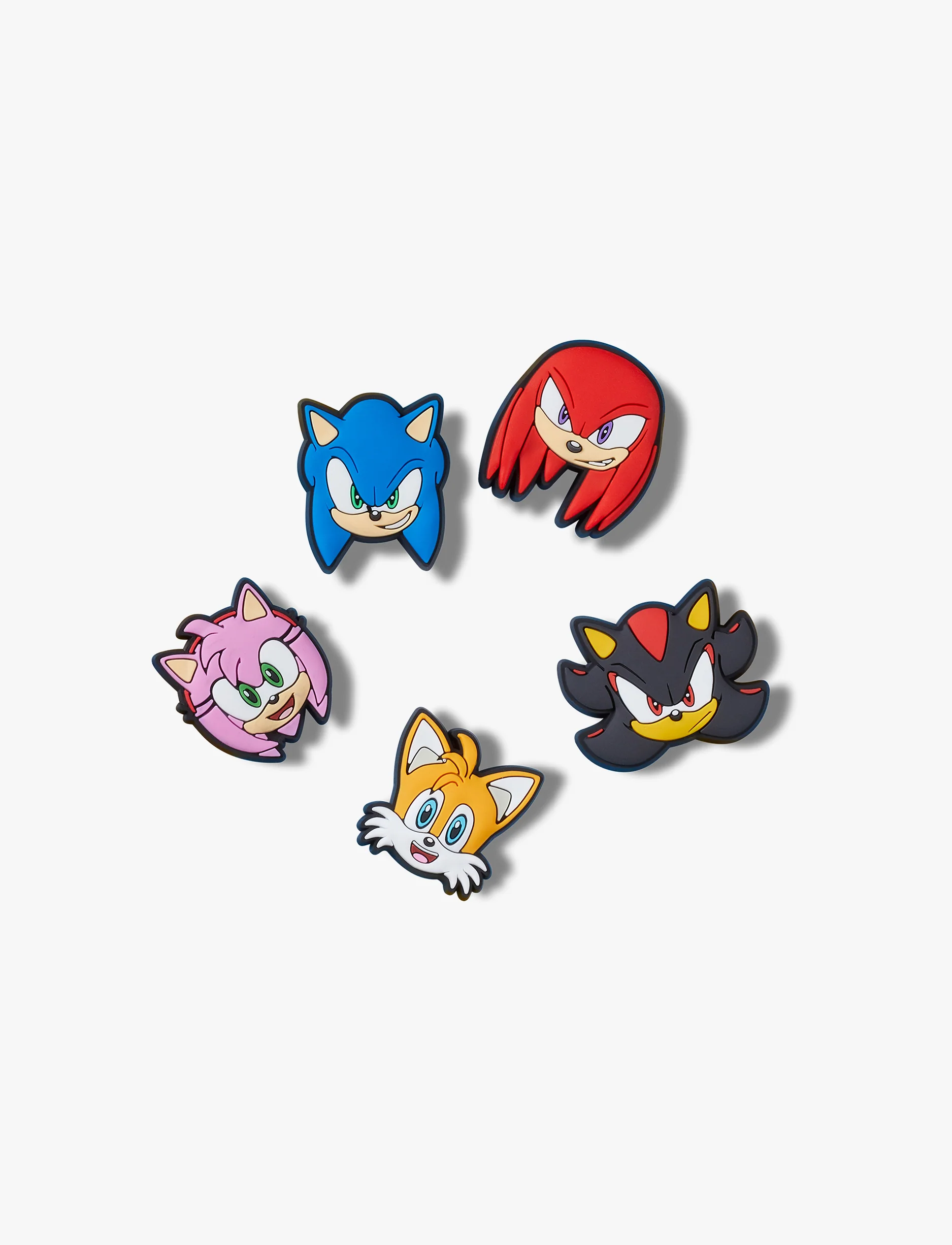 Crocs Jibbitz Sonic The Hedge Hog - מארז 5 ג'יביטים קרוקס