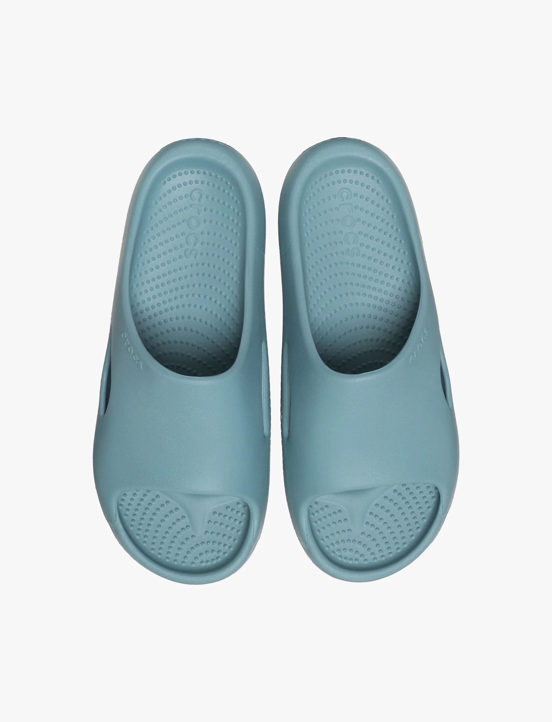 Crocs Mellow Slide - כפכפי קרוקס סלייד מילו בצבע ירוק פונד - Image 4