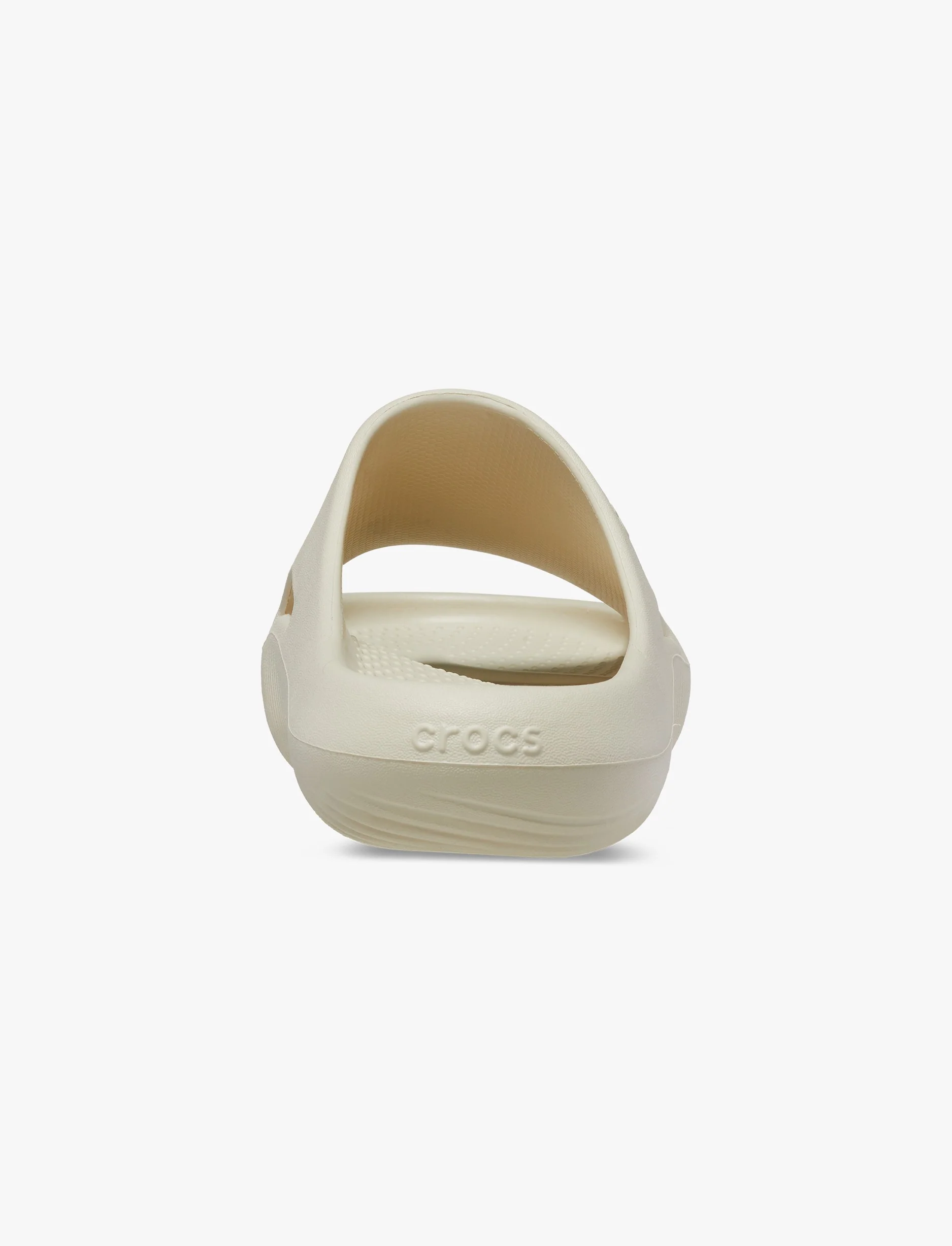 Crocs Mellow Slide - כפכפי קרוקס סלייד מילו בצבע עצם - Image 7