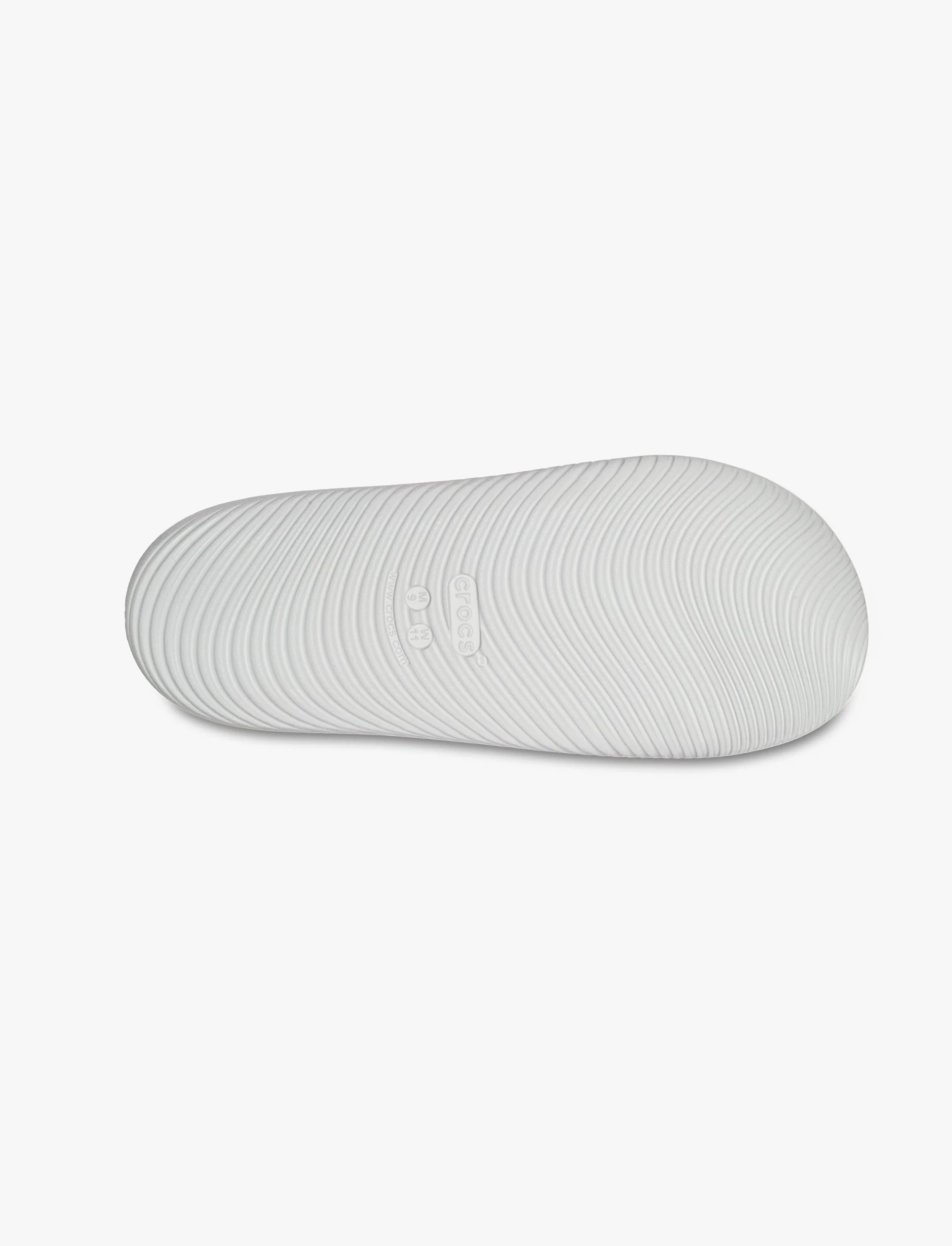 Crocs Mellow Slide - כפכפי קרוקס סלייד מילו בצבע אפור - Image 7