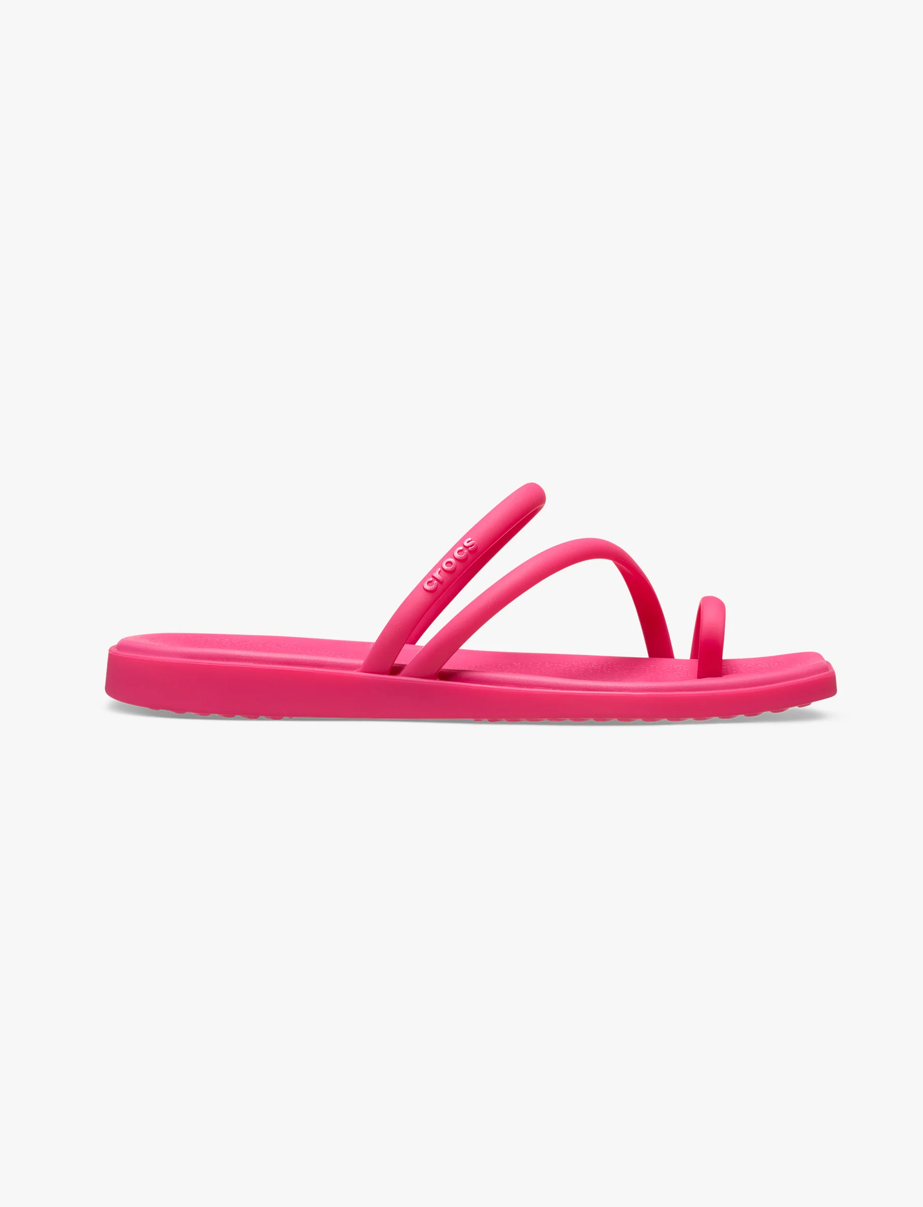 Crocs Miami Toe Loop Sandal - סנדלי קרוקס מיאמי לנשים בצבע ורוד דרקון - Image 2