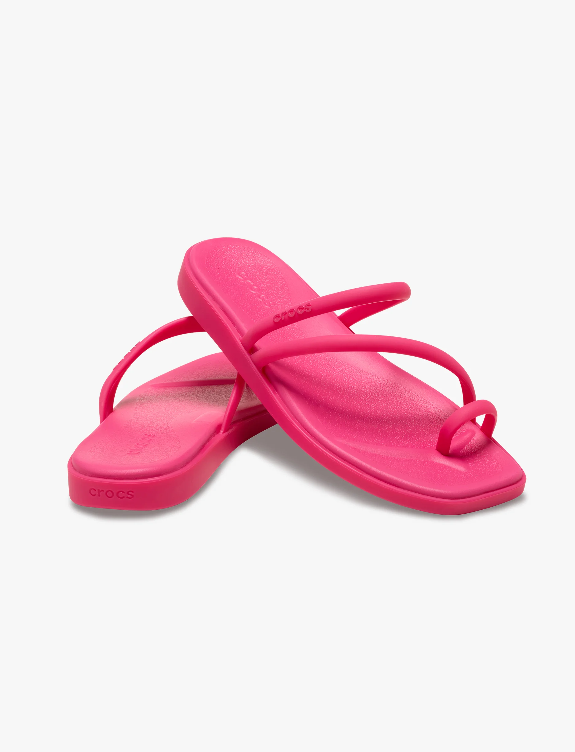 Crocs Miami Toe Loop Sandal - סנדלי קרוקס מיאמי לנשים בצבע ורוד דרקון - Image 4