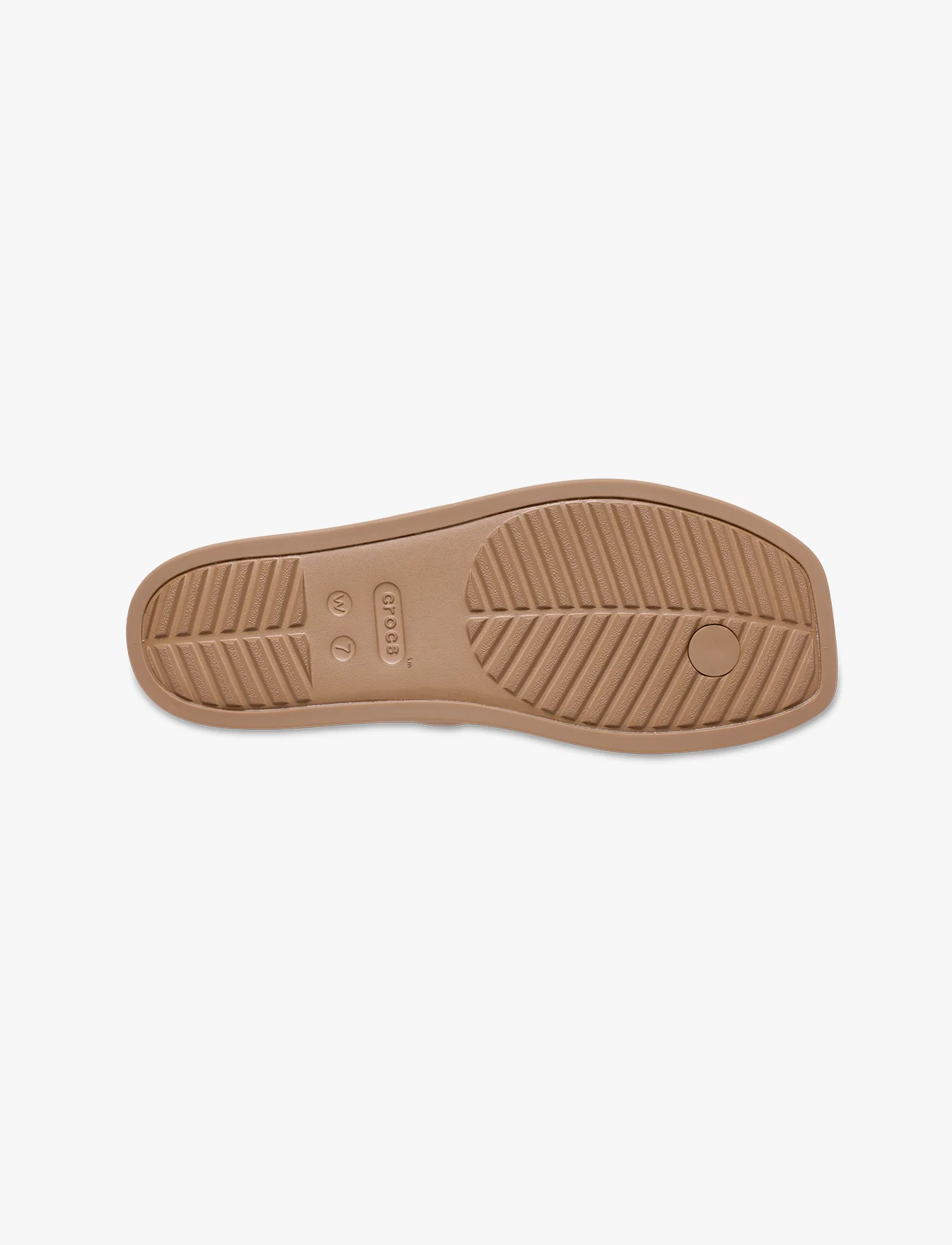 Crocs Miami Toe Loop Sandal - סנדלי קרוקס מיאמי לנשים בצבע שוקולד חלב - Image 7