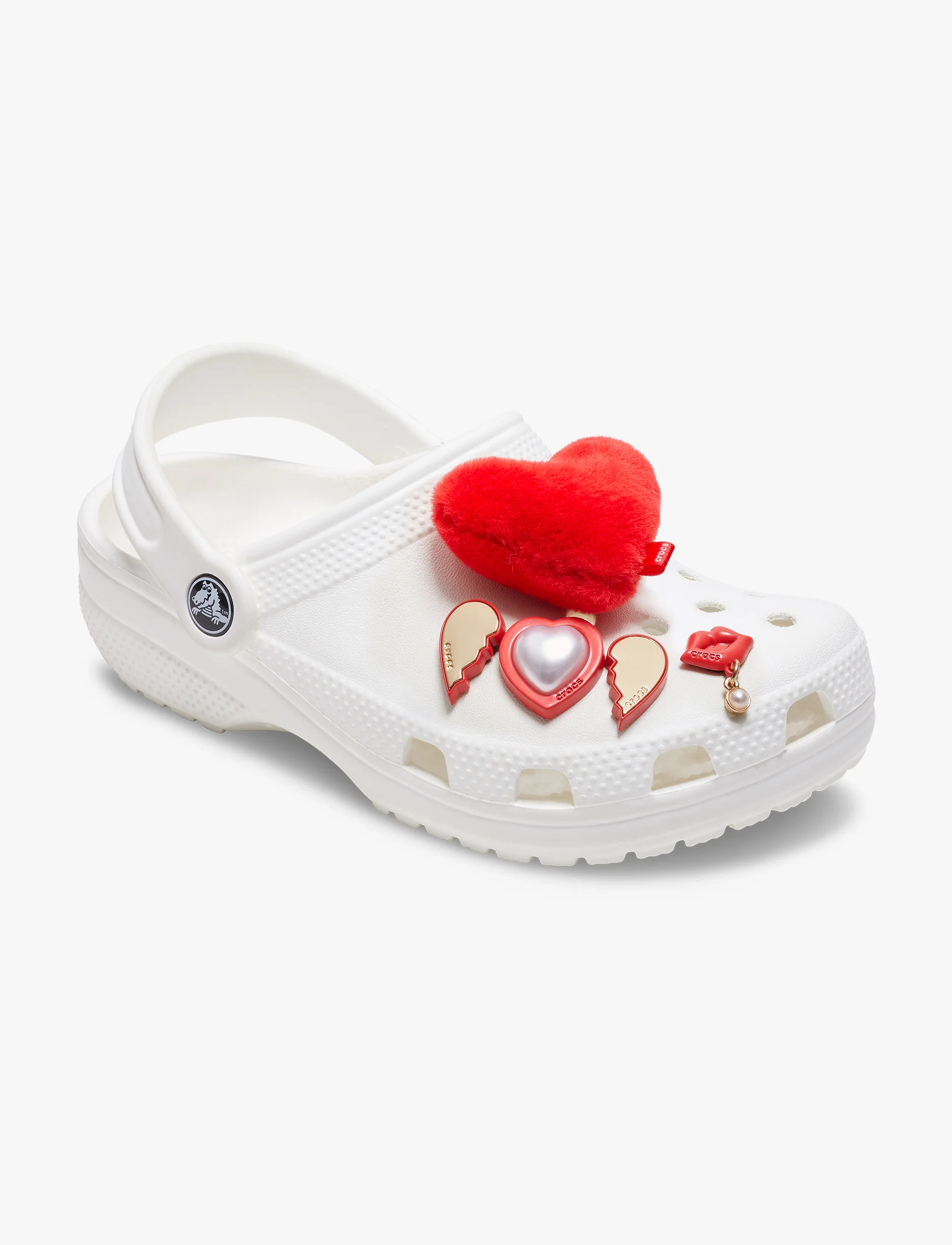 Crocs Red Valentines - מארז 5 ג'יביטים קרוקס - Image 4