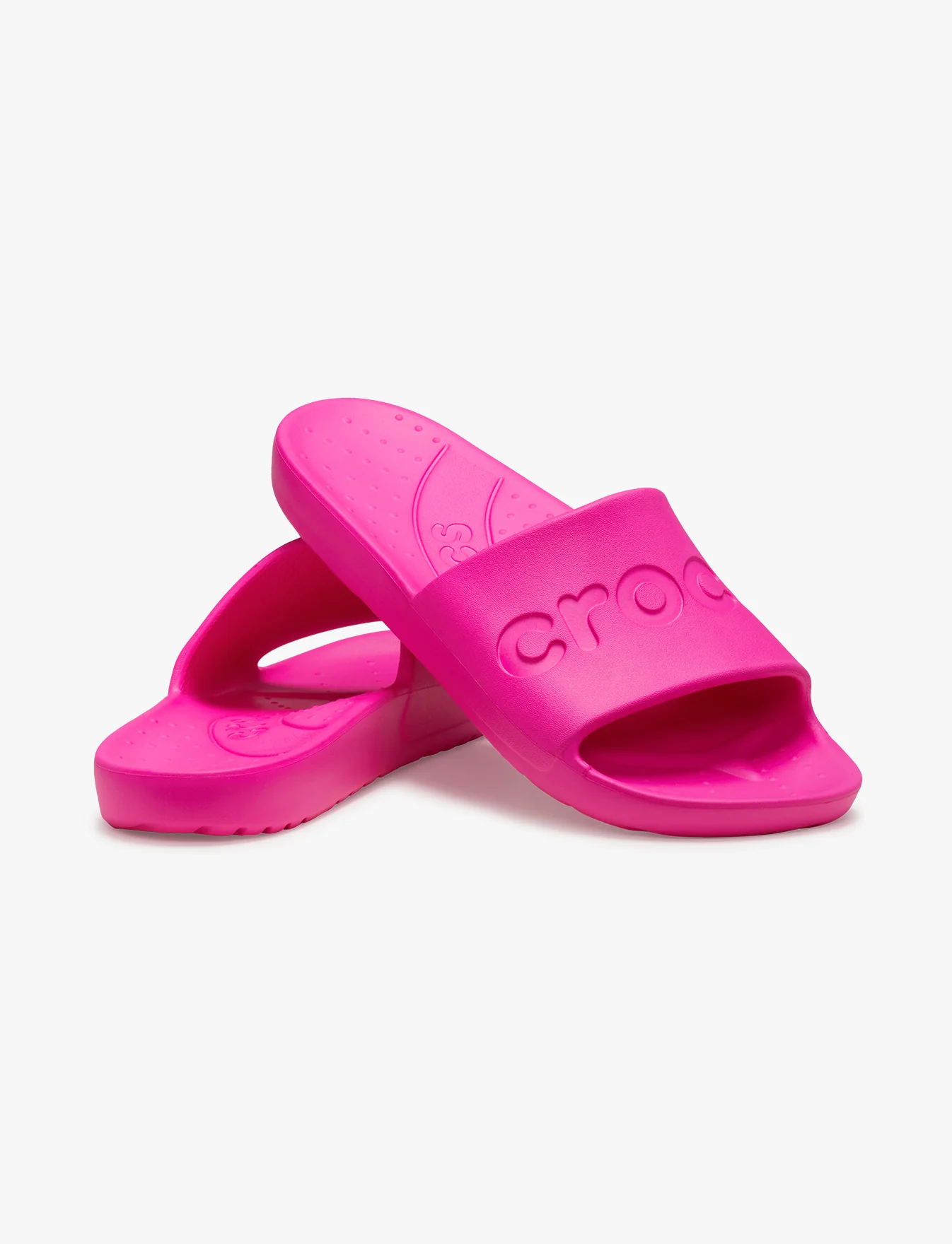 Crocs Slide - כפכפי סלייד קרוקס בצבע ורוד - Image 3