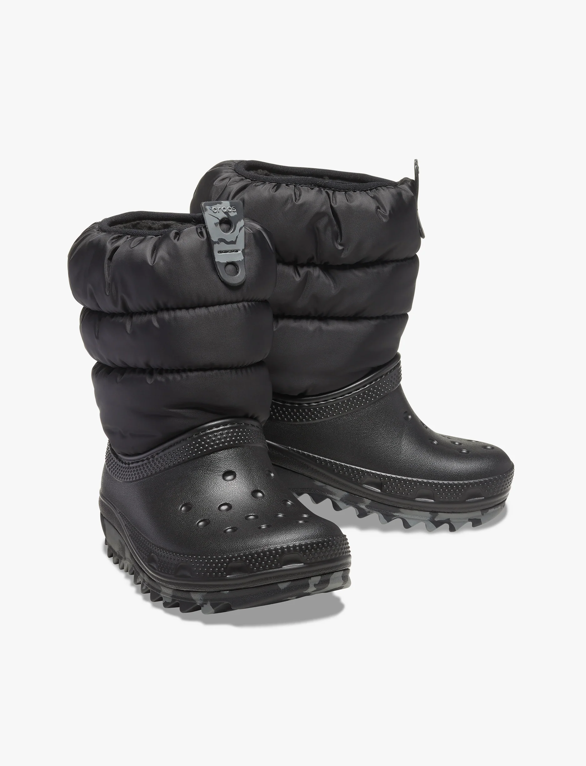 Crocs Toddler Classic Neo Puff Boot - מגפיים לילדים קרוקס בצבע שחור - Image 3