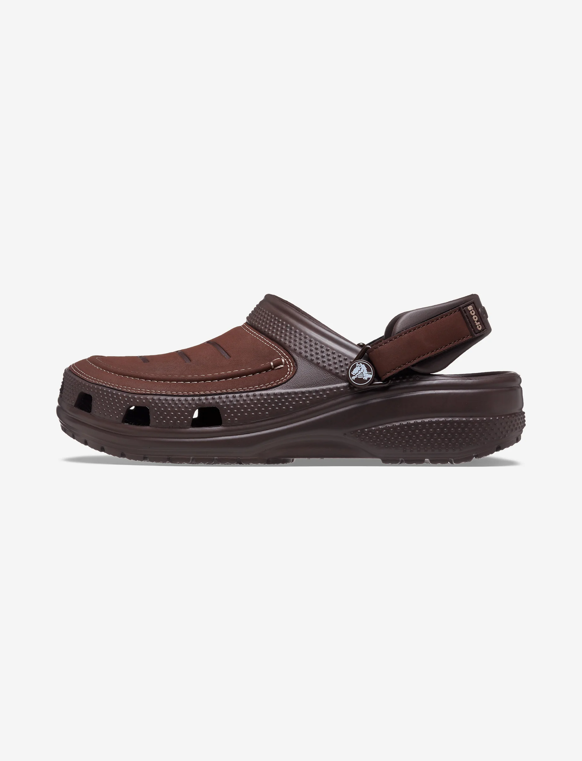 Crocs Yukon Vista II LR Clog M - כפכפי  קרוקס יוקון ויסטה לגברים בצבע אספרסו/משרום - Image 6