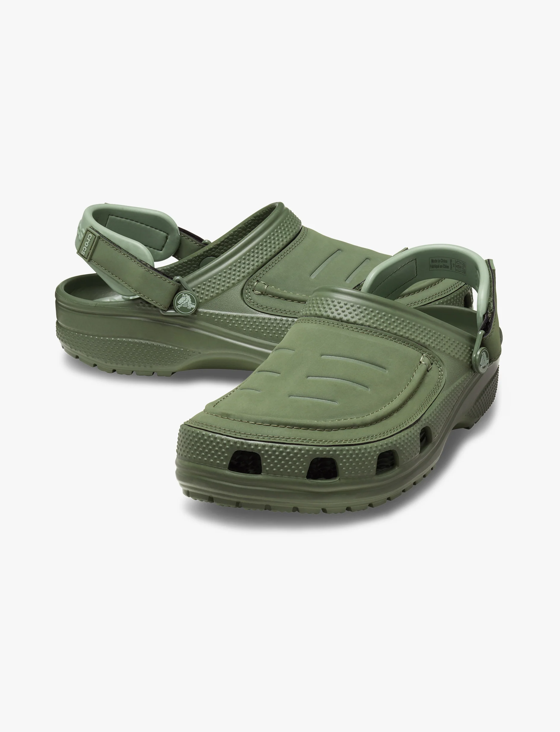 Crocs Yukon Vista II LR Clog M -  כפכפי  קרוקס יוקון ויסטה לגברים בצבע ארמי ירוק - Image 4