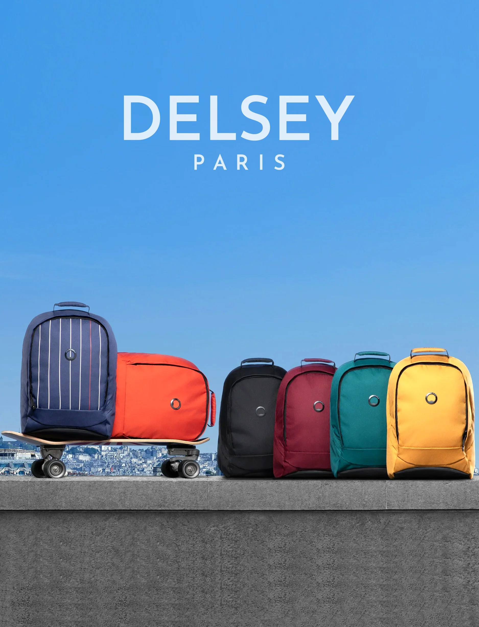 Delsey Securban - תיק גב דלסי למחשב נייד '15.6 בצבע צהוב - Image 9