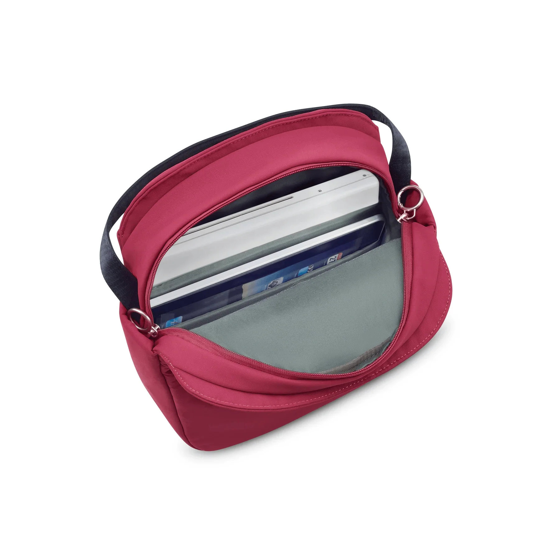 Delsey Securstyle - תיק גב דלסי למחשב נייד '13 בצבע אדום - Image 6