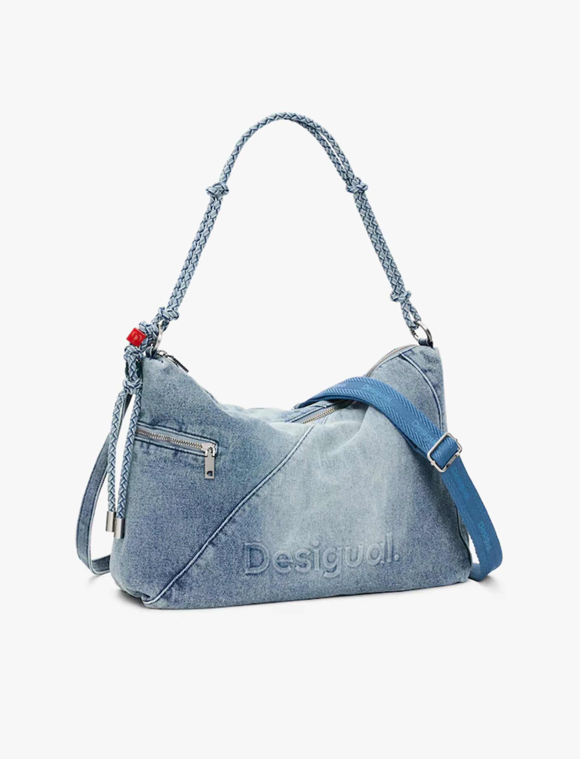 Desigual Denim Leiria Shoulder Bag 26SAXD27 - תיק צד דיזיגוואל לנשים - Image 2