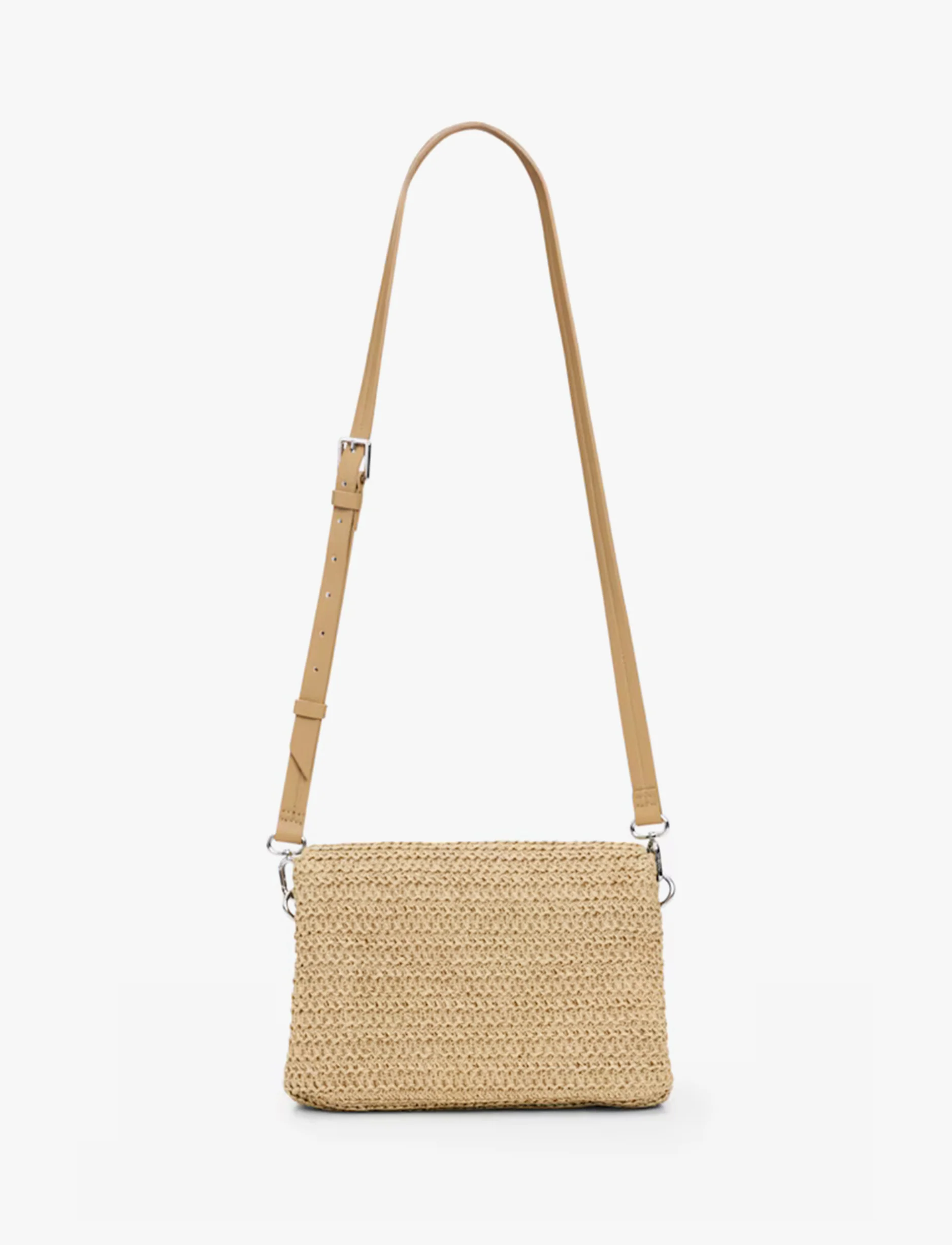 Desigual Raffia Venecia Cross Body 26SAXO03 - תיק צד דיזיגוואל לנשים - Image 3
