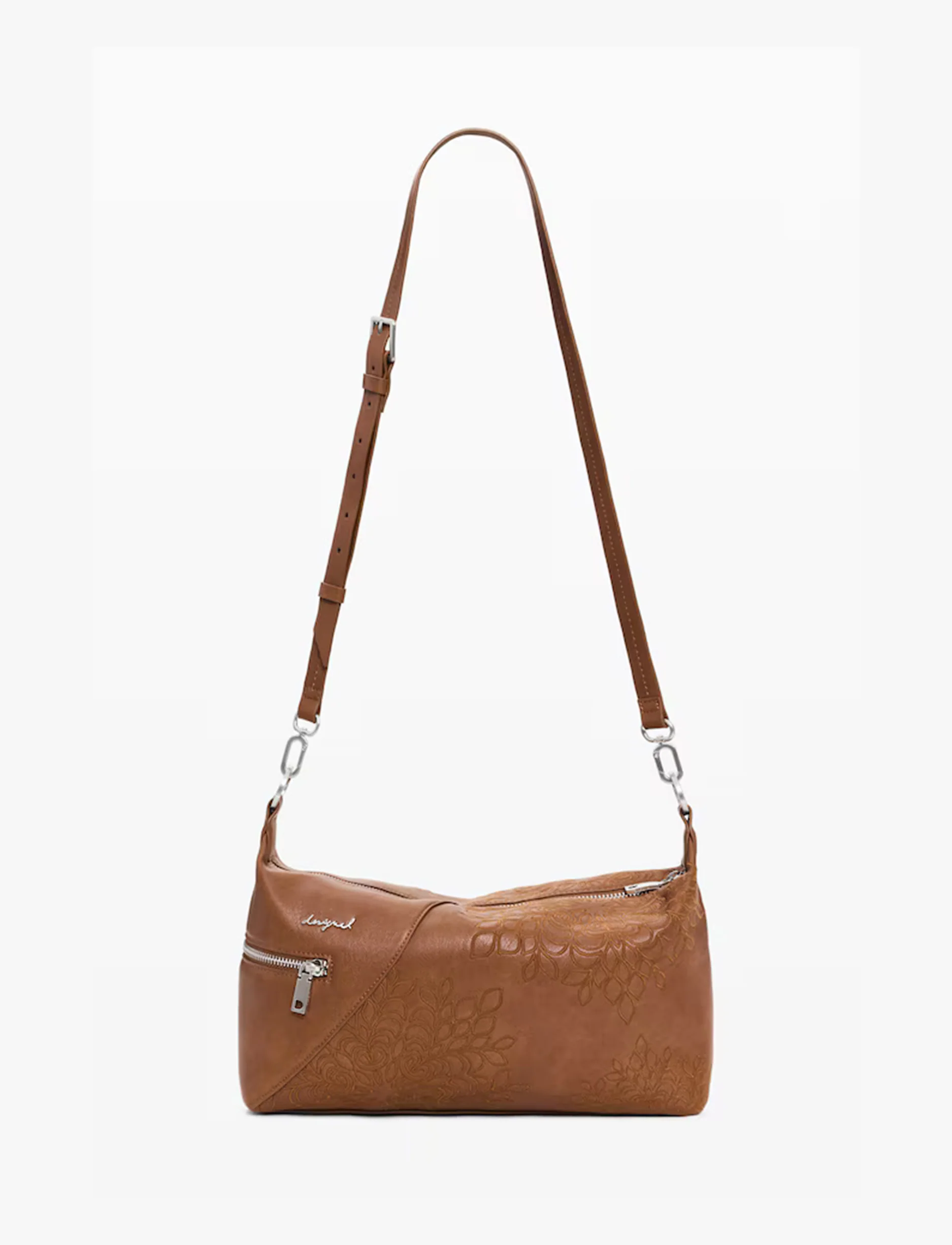 Desigual Huntington - תיק צד דיזגוואל חום לנשים - Image 3