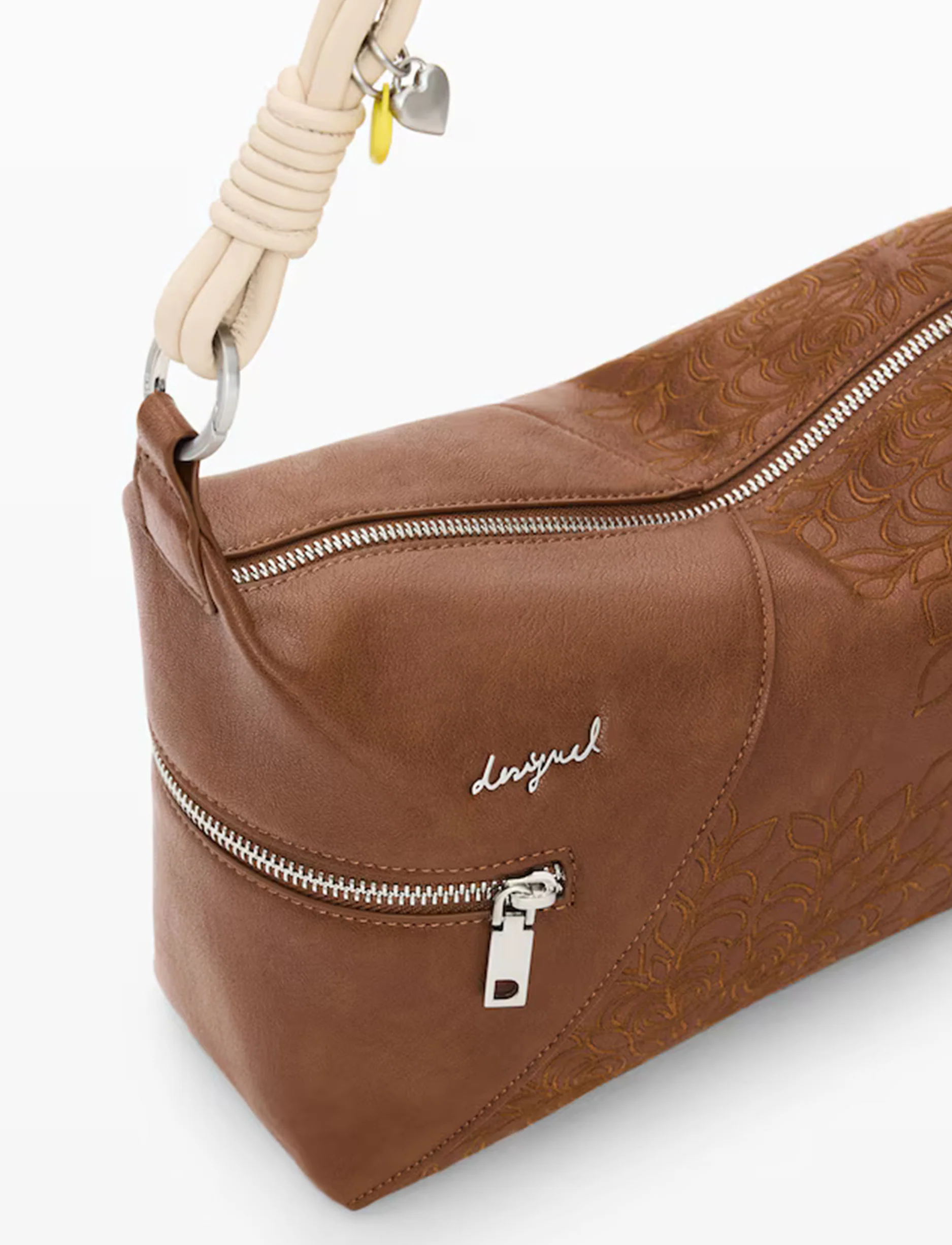 Desigual Huntington - תיק צד דיזגוואל חום לנשים - Image 4