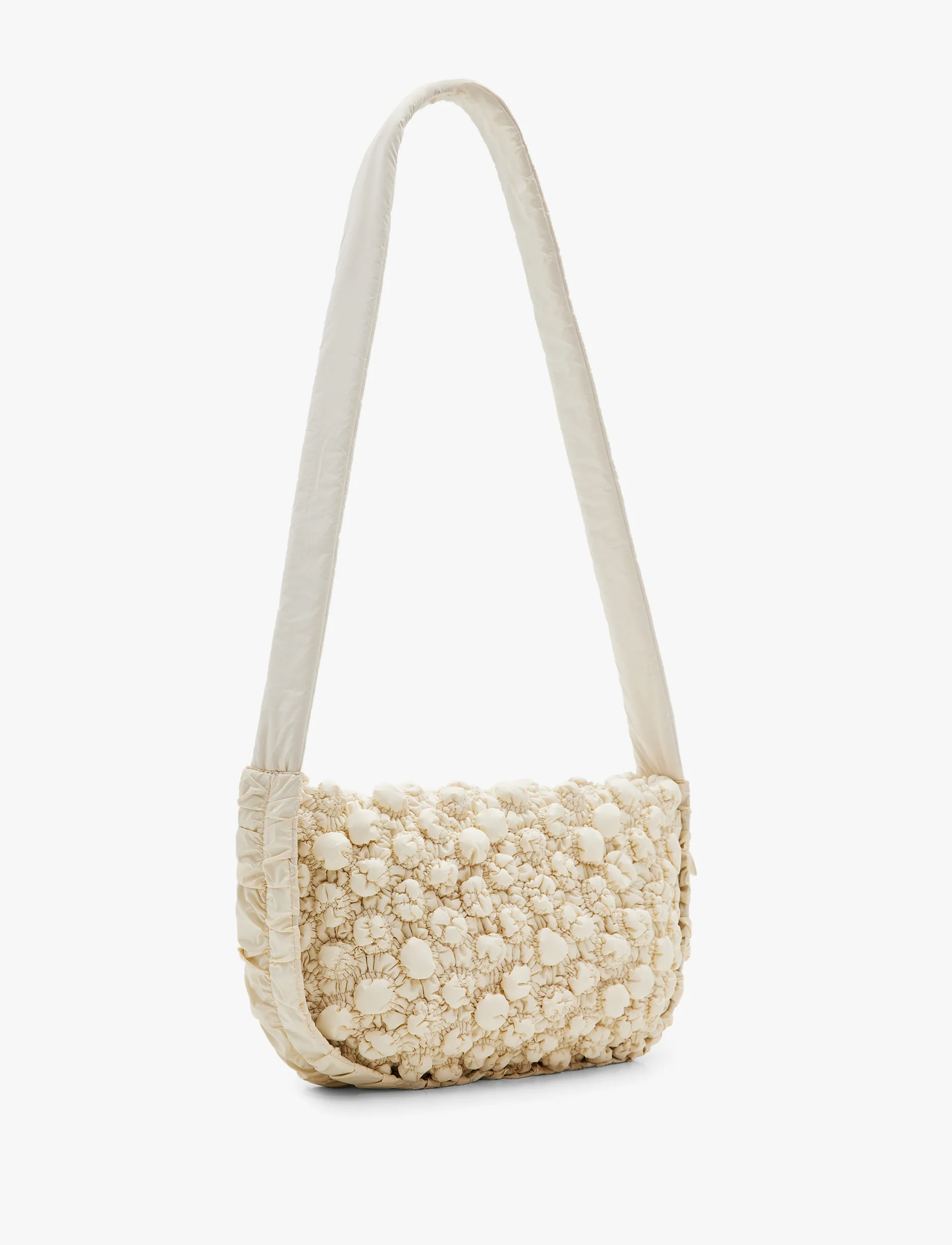 Desigual Bag Flossy Eibar 24WAXA18 - תיק צד דיזיגוואל לנשים בצבע קרם - Image 2