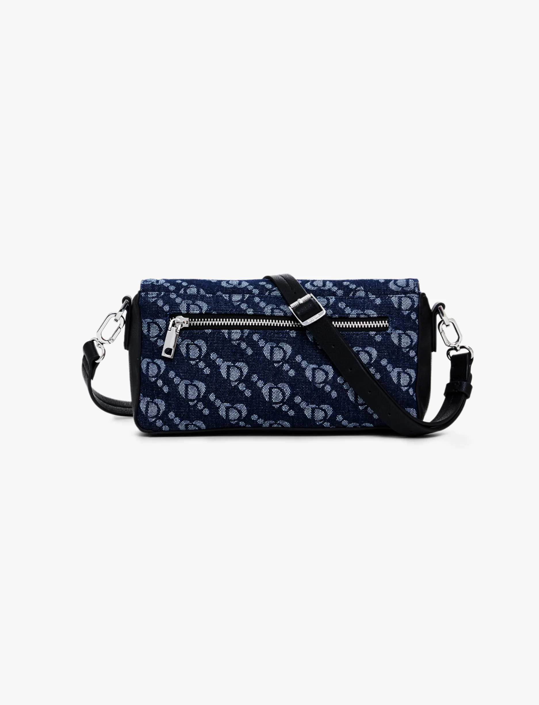Desigual Bag Arco Phuket Micro Long 24WAXA15 - תיק צד דיזיגוואל לנשים בצבע ג'ינס כחול כהה - Image 3