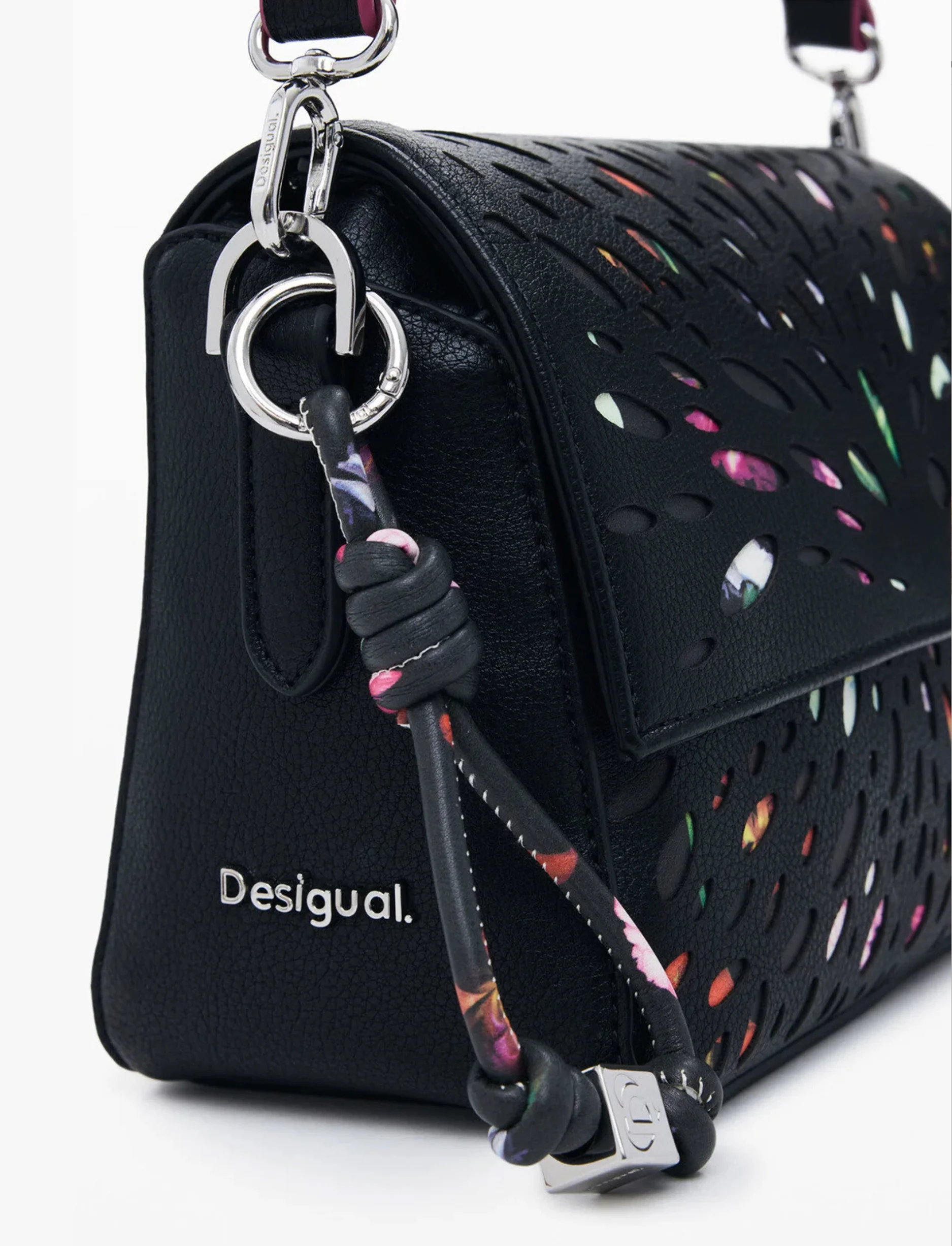 Desigual Bag Blackwell Phuket Mini 25SAXP90 - תיק צד דיזיגוואל שחור לנשים - Image 3