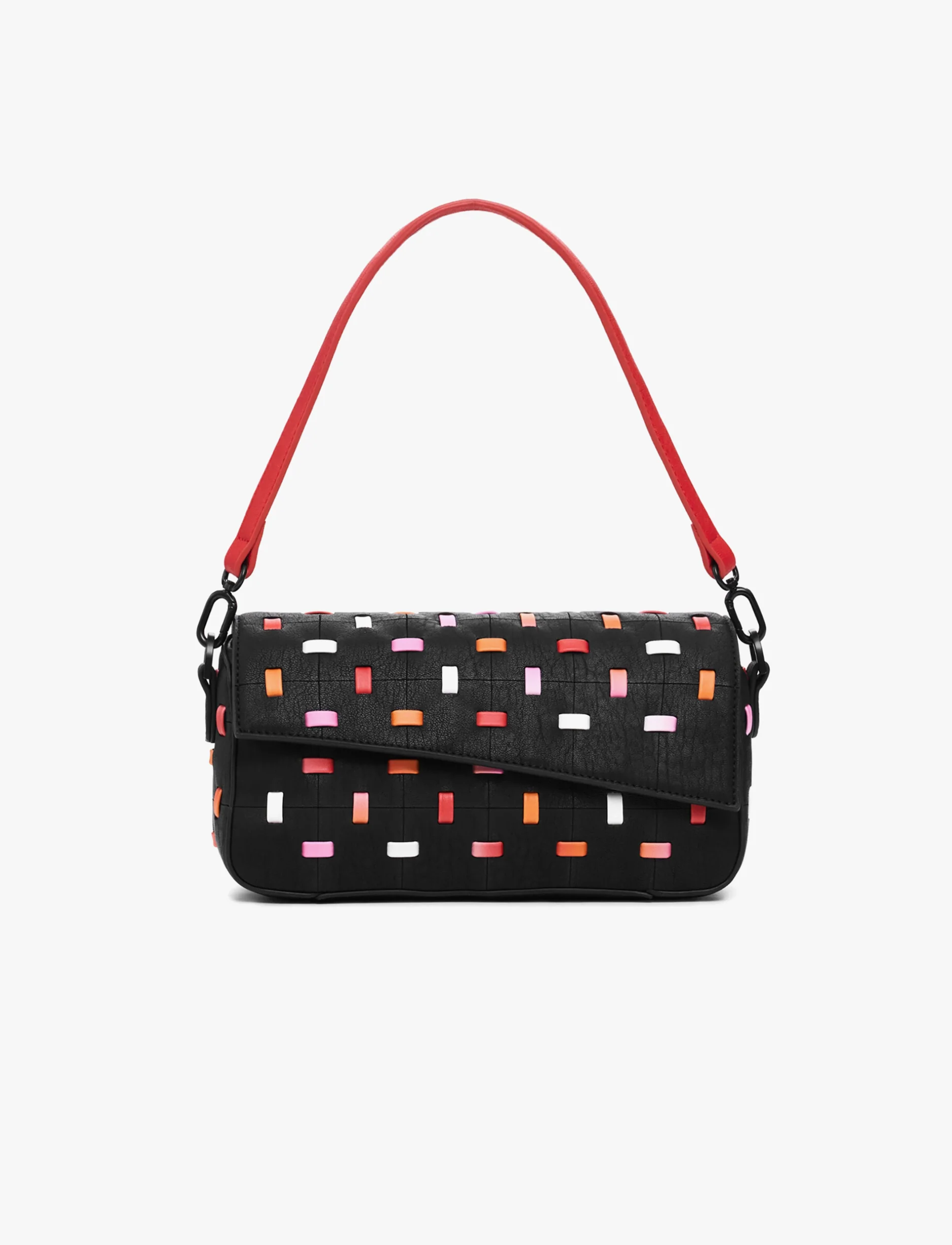 Desigual Bag Fantasia Phuket Mini Long 25SAXP82 - תיק צד דיזיגוואל שחור לנשים
