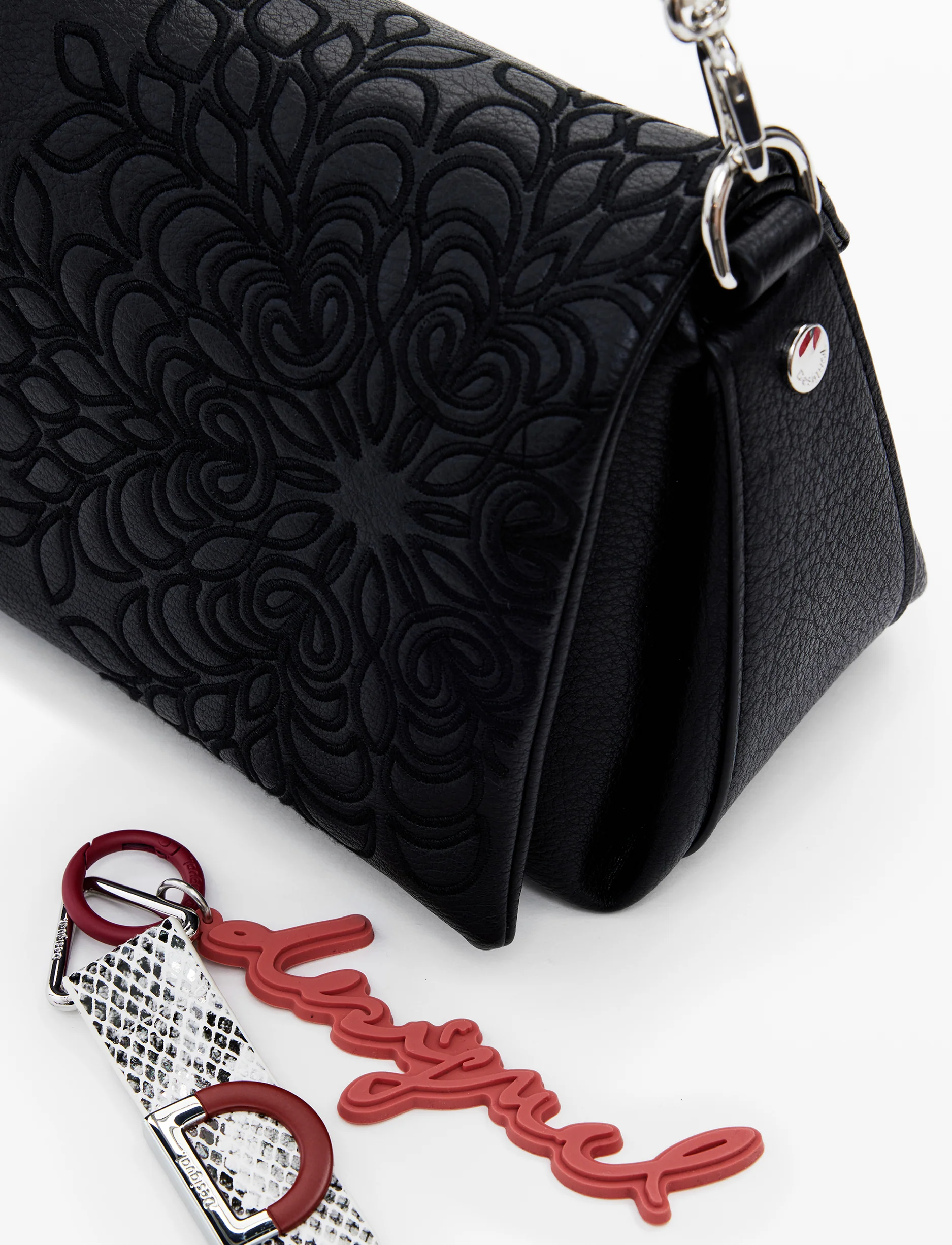 Desigual Bag Sierra Naron Medium Flap - תיק צד דיזיגוואל לנשים - Image 4