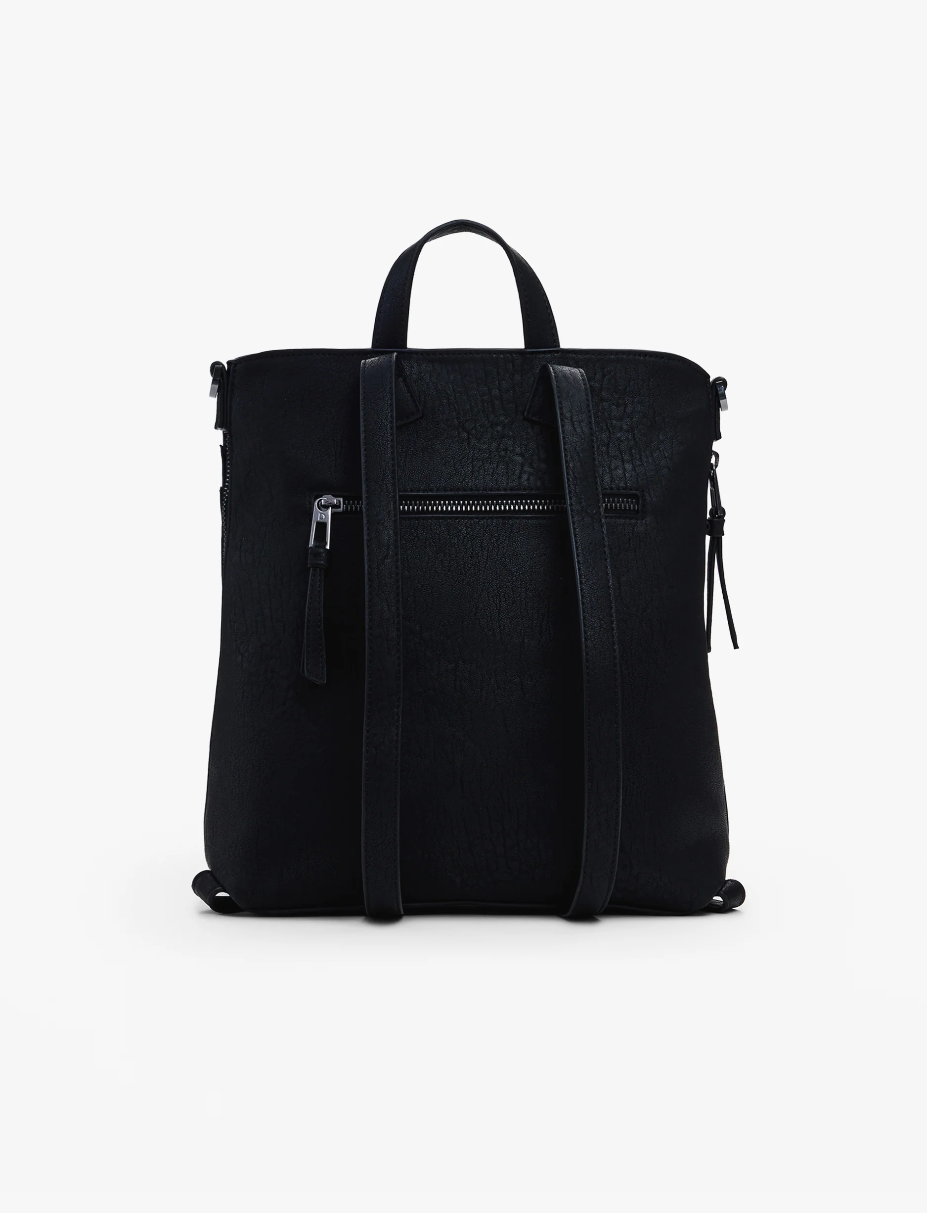 Desigual Back Embro Patch Pretoria Mini Black Backpack - תיק גב דיזיגוואל לנשים - Image 3