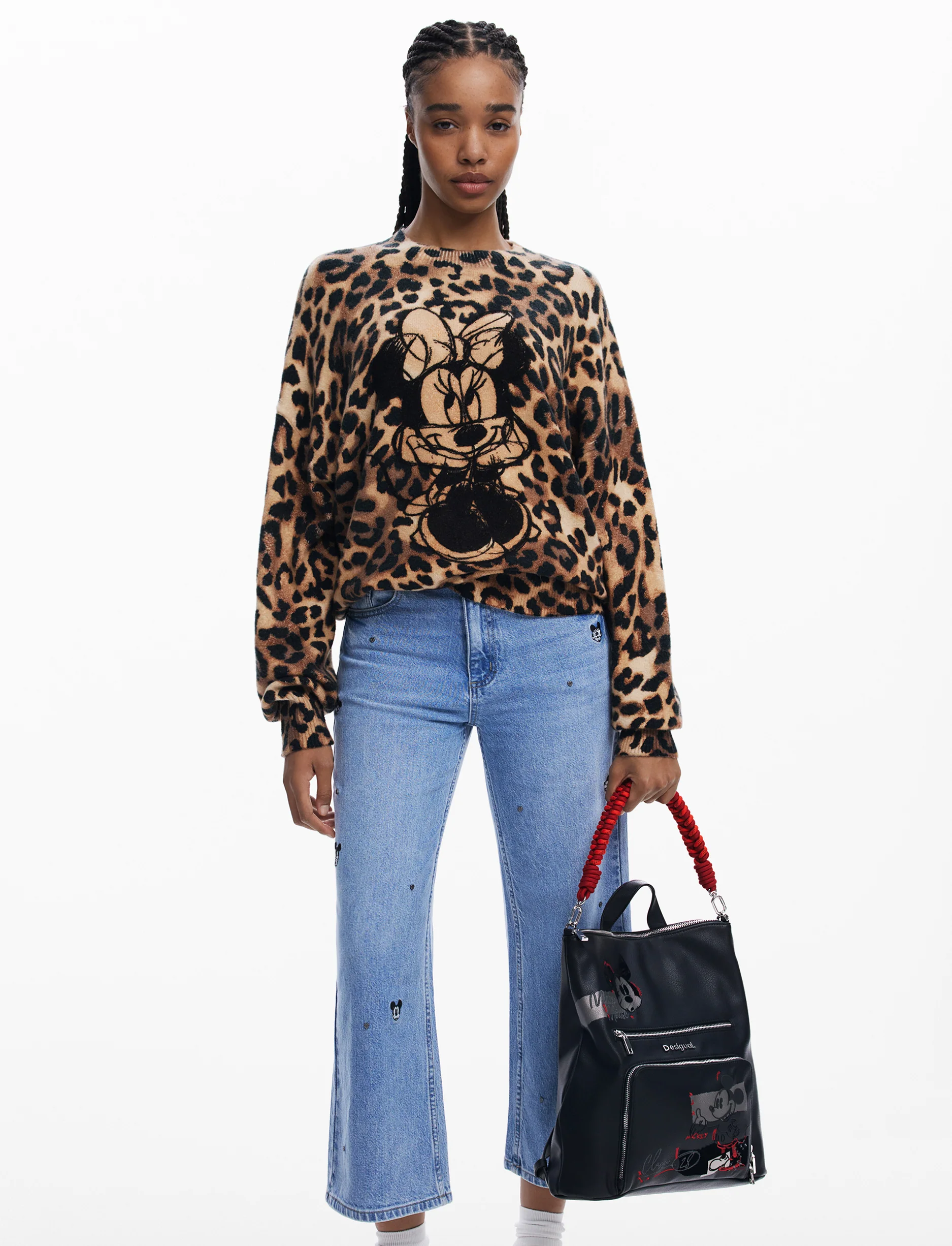 Desigual Back Mickey Rock Pretoria 2.0 Backpack - תיק גב דיזיגוואל לנשים - Image 5