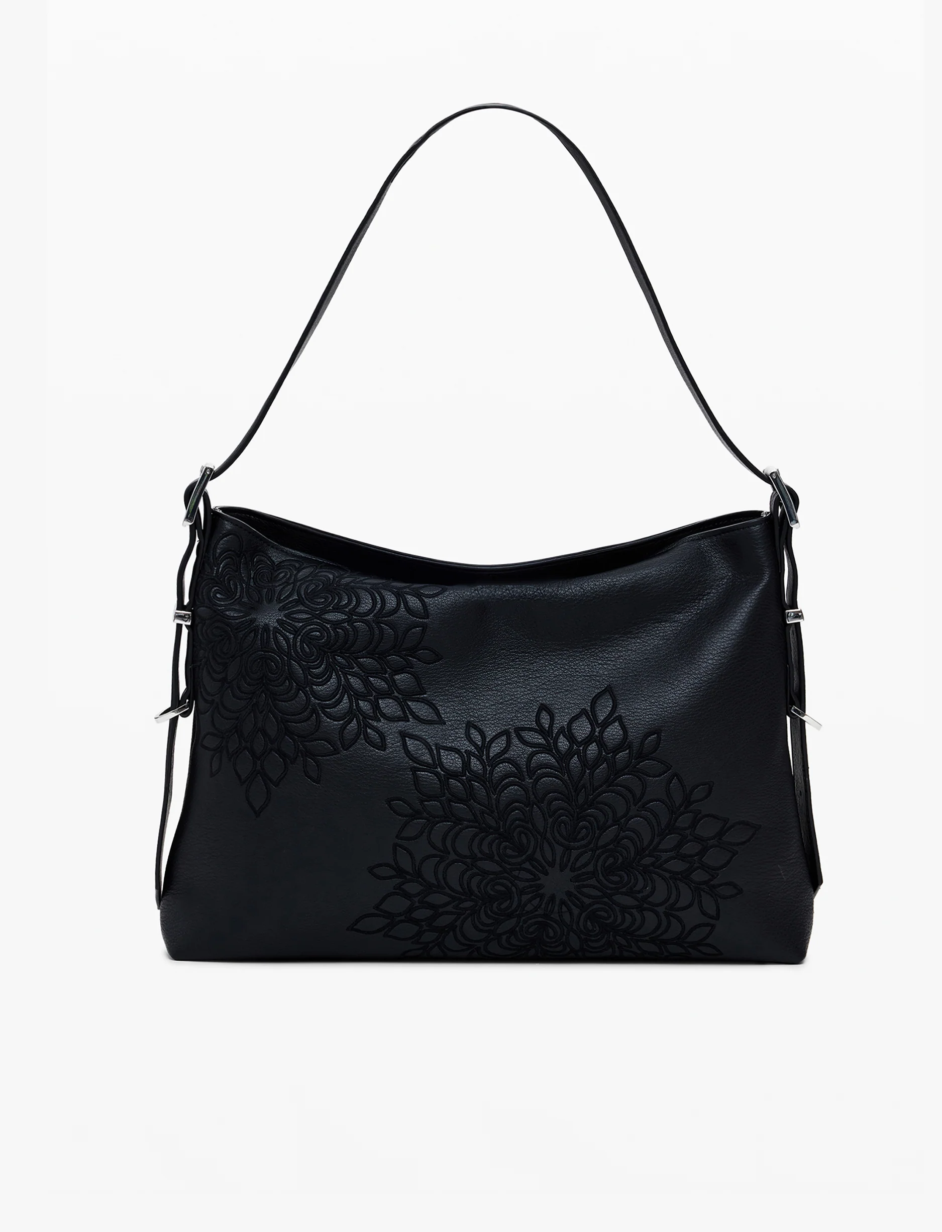 Desigual Bag Sierra Buxton Mini 25WAXPA0 - תיק צד דיזיגוואל שחור לנשים - Image 2