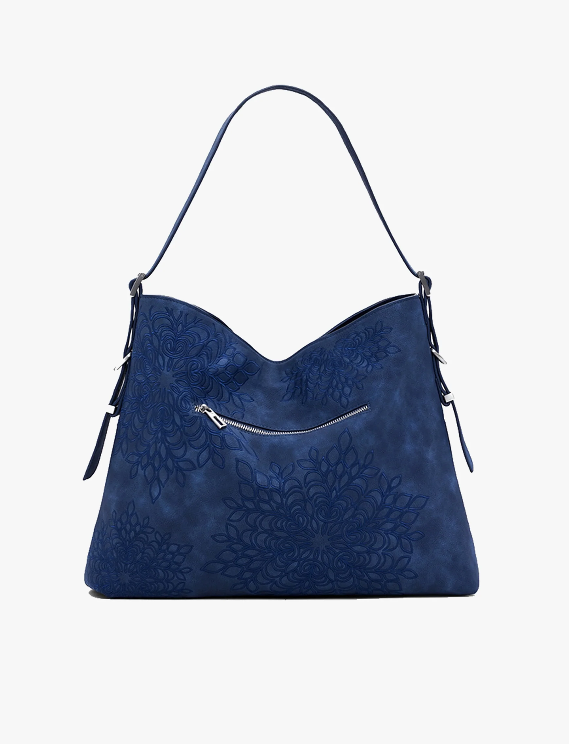 Desigual Bag Sierra Buxton 25WAXPBB - תיק צד כחול דיזיגוואל לנשים - Image 3