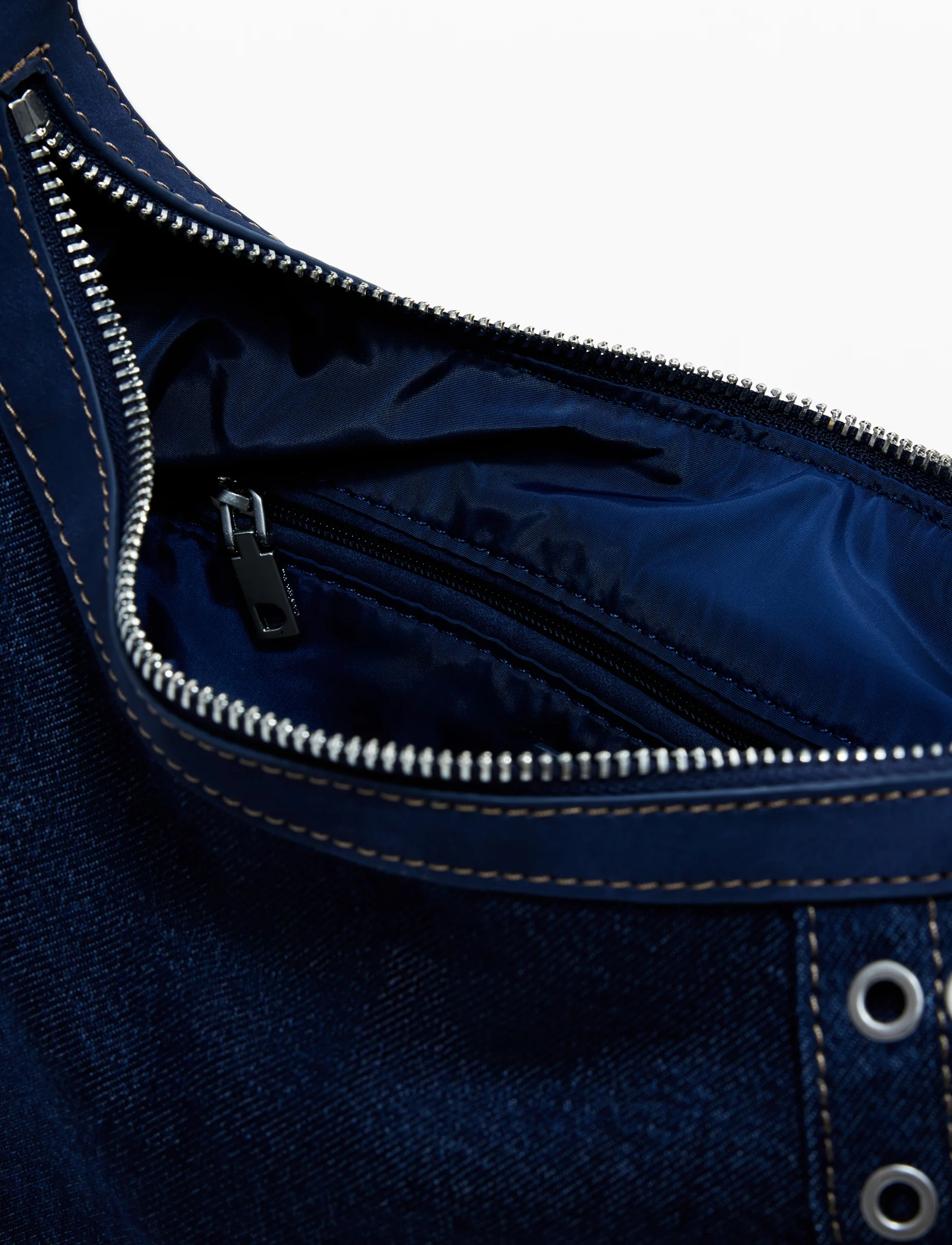 Desigual Bag Bindella Calgary 25WAXD24 - תיק צד כחול דיזיגוואל לנשים - Image 5