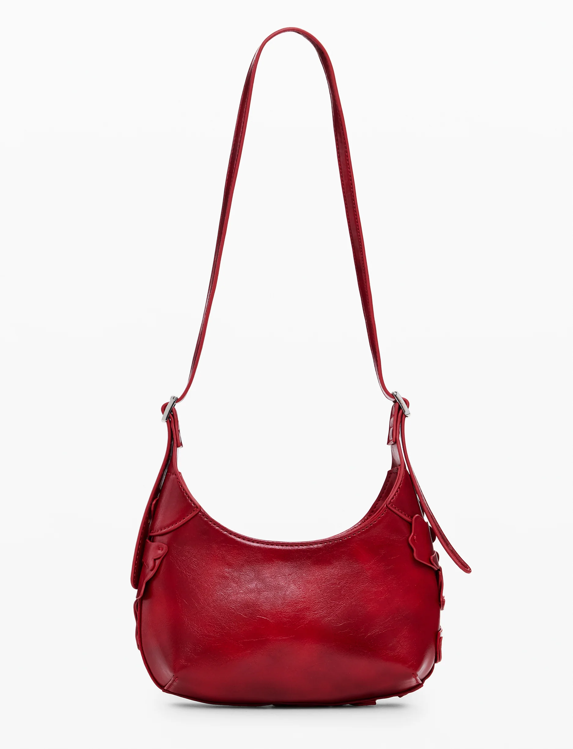 Desigual Bag Reprise Valentine Haiti 25WAXPC9 - תיק צד אדום דיזיגוואל לנשים - Image 3