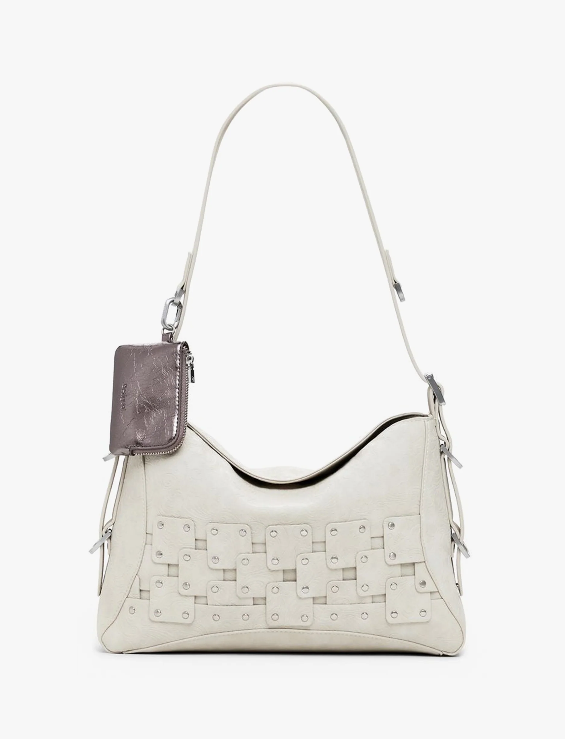 Desigual Bag New Patch 2 Piedra 25WAXPBR - תיק צד דיזיגוואל לנשים