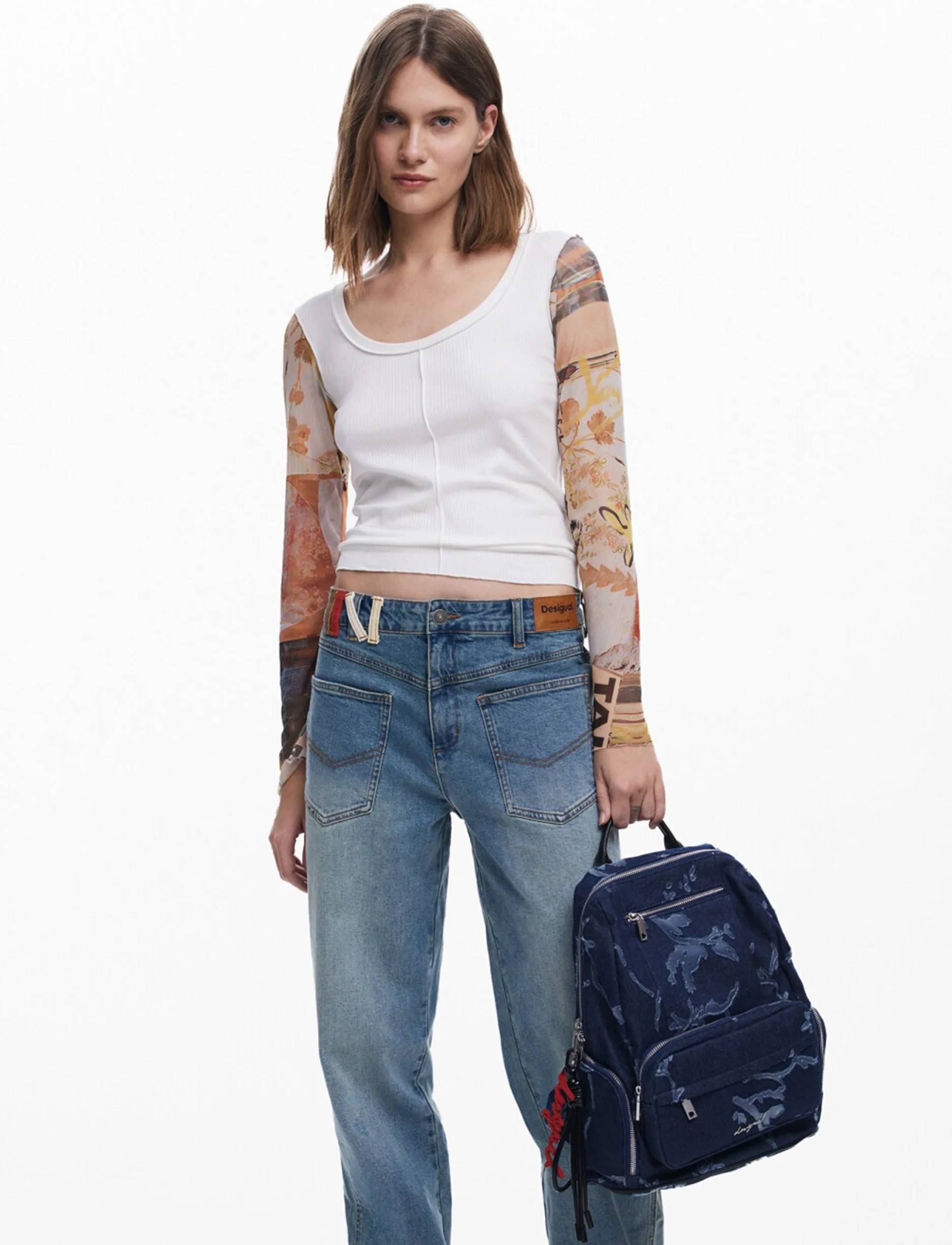 Desigual Back Kilo Chester Mini 25WAKD05 - תיק גב דיזיגוואל לנשים - Image 5