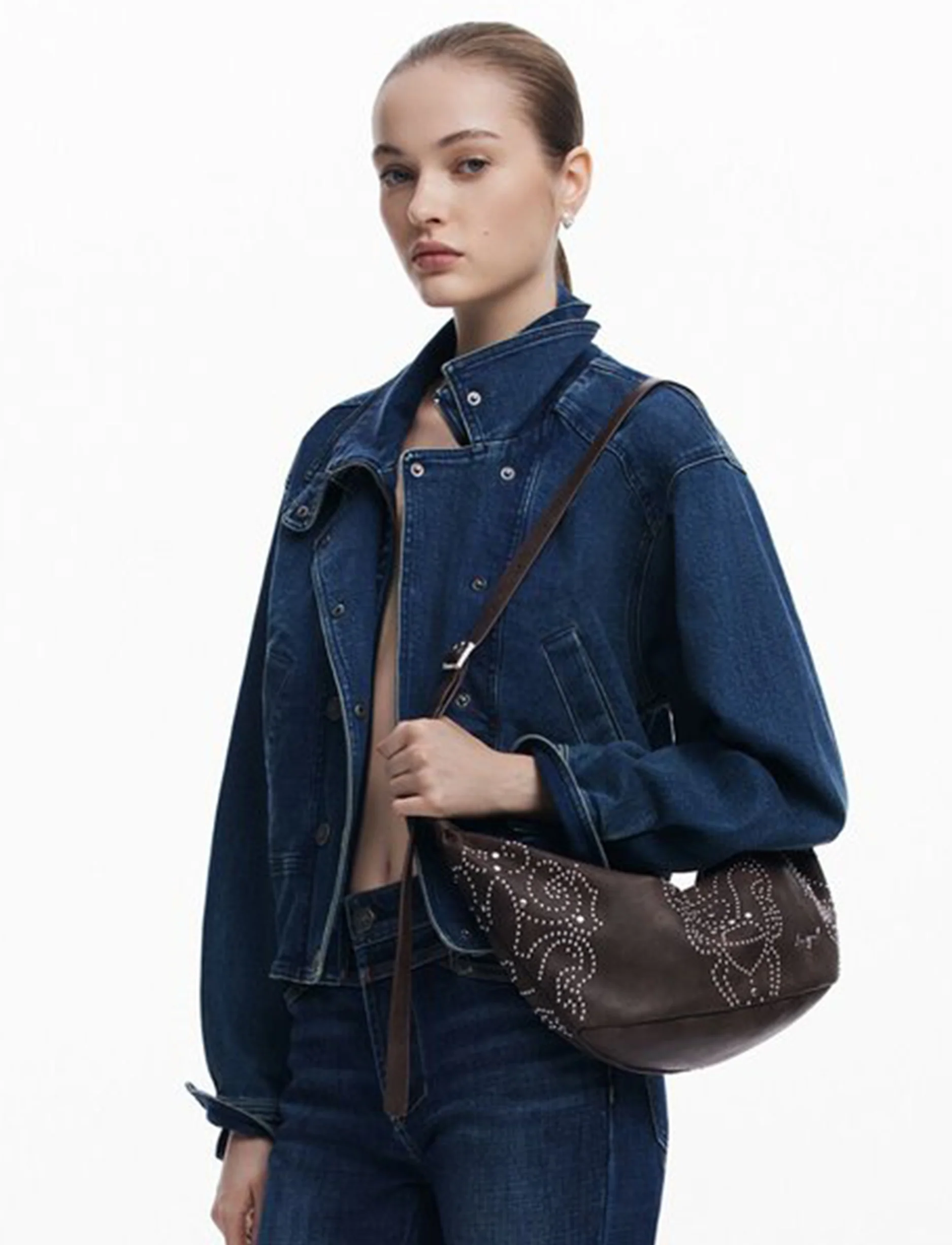 Desigual Bag Poker Face Munster 2.0 25WAXP33 - תיק צד דיזיגוואל לנשים - Image 5
