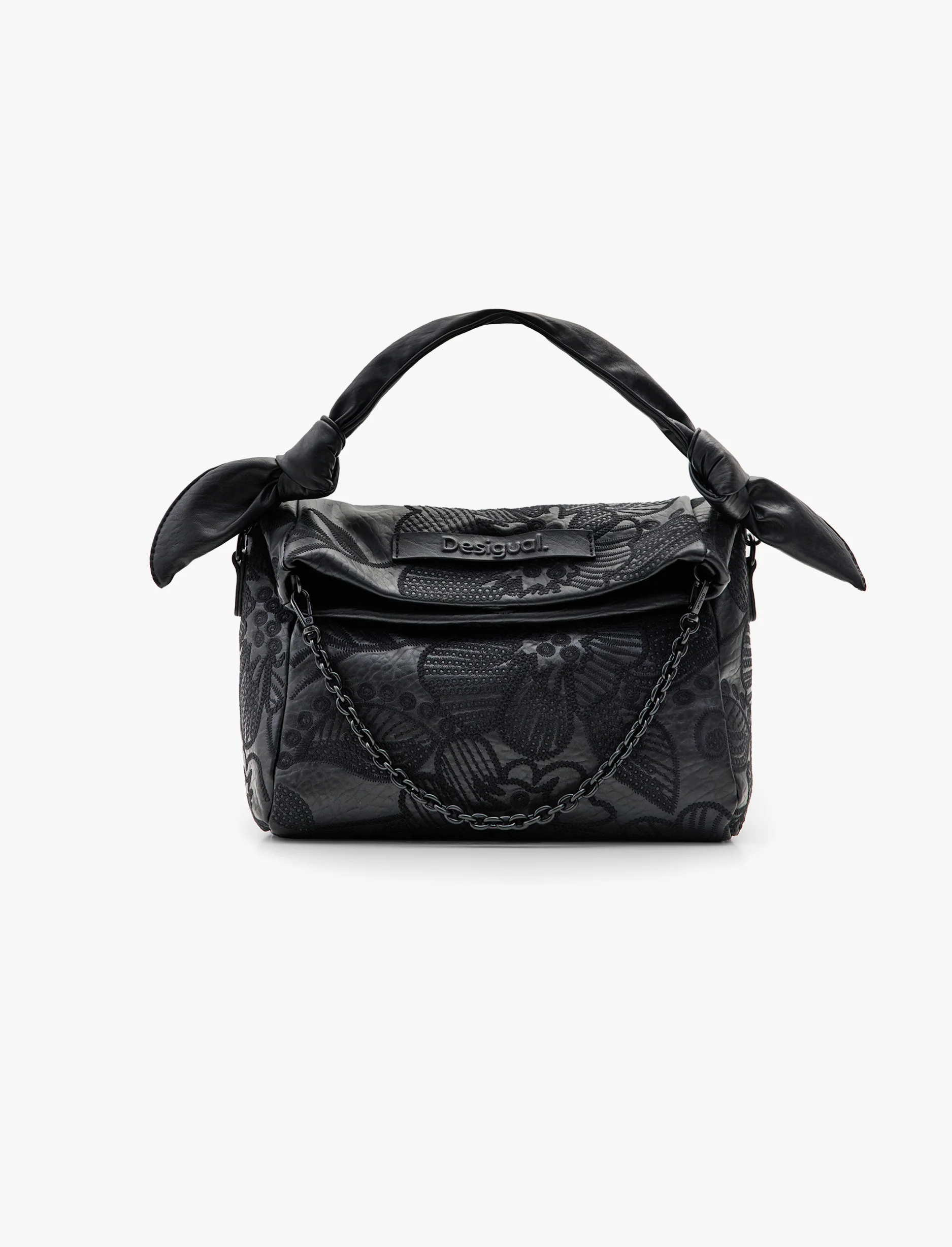 Desigual Bag Alpha Loverty 3.0 - תיק גב בצבע שחור - Image 3